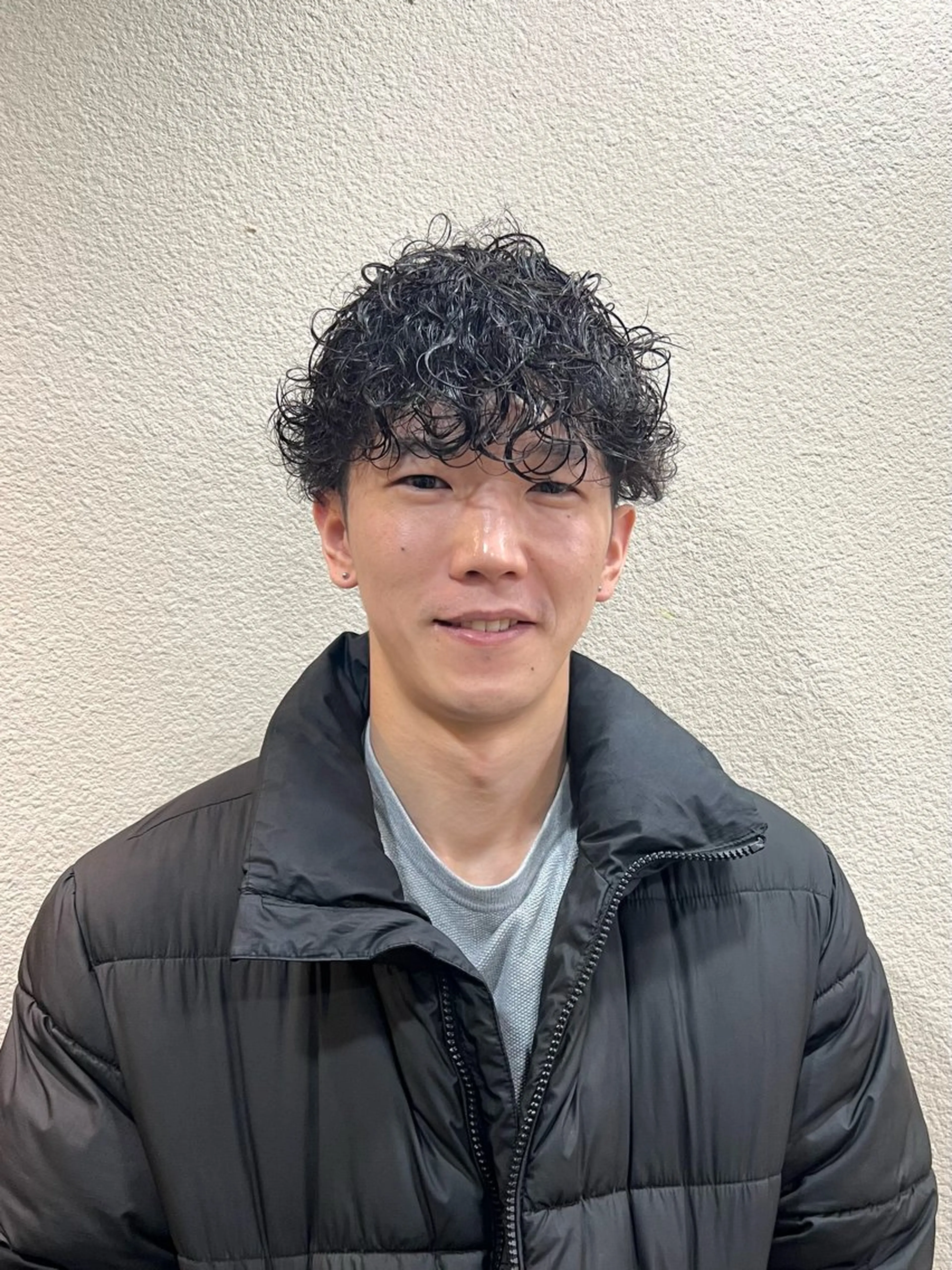 パーマ メンズ マッシュ メンズパーマ メンズツイストパーマ ツイストスパイラルパーマ 波巻きパーマ カット ヘアカラー ツイストスパイラル/ メンズパーマ/ハルキのヘアスタイル