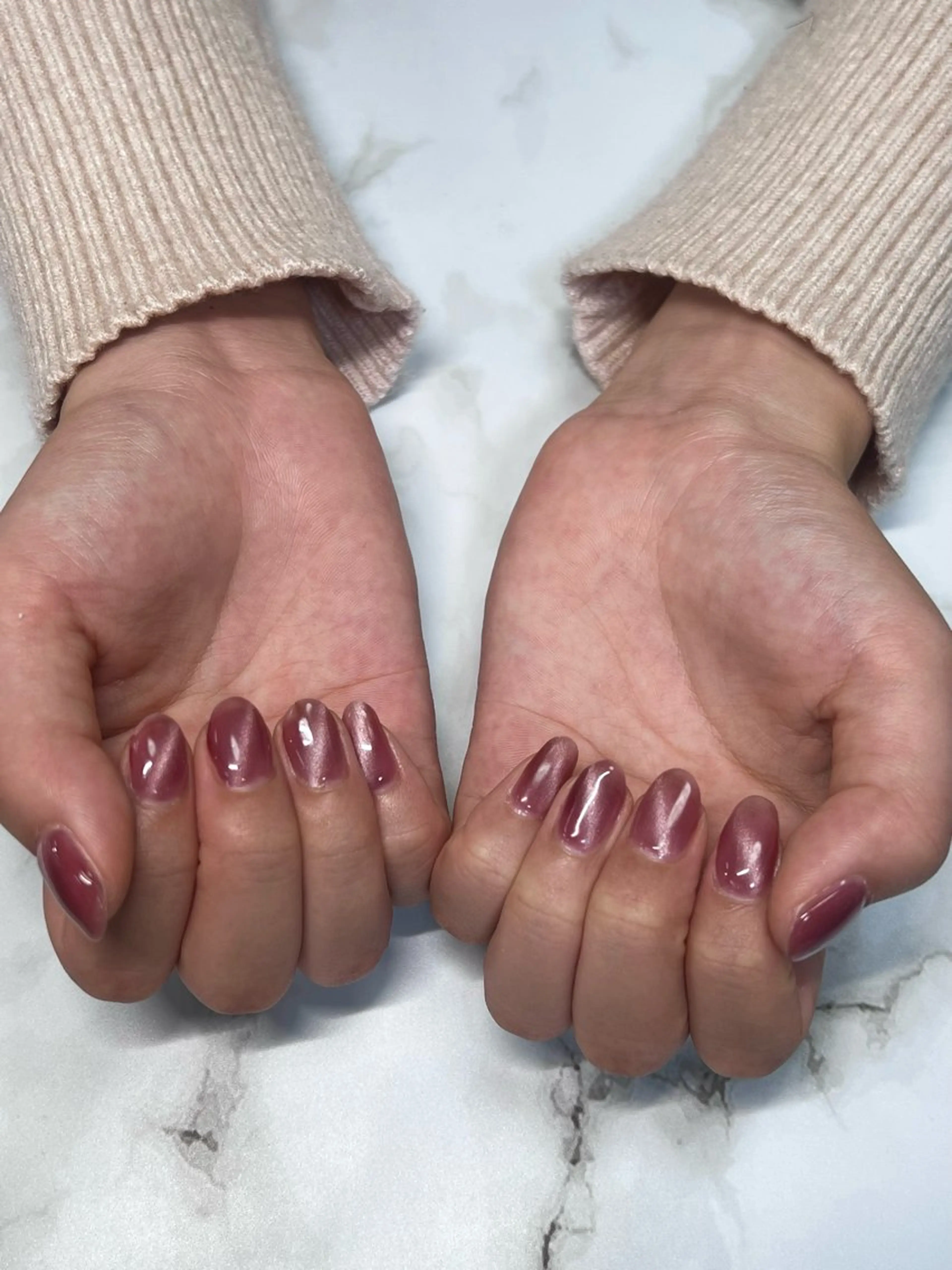 ネイル マグネットネイル 自由が丘サロン AYAME💅のネイルデザイン