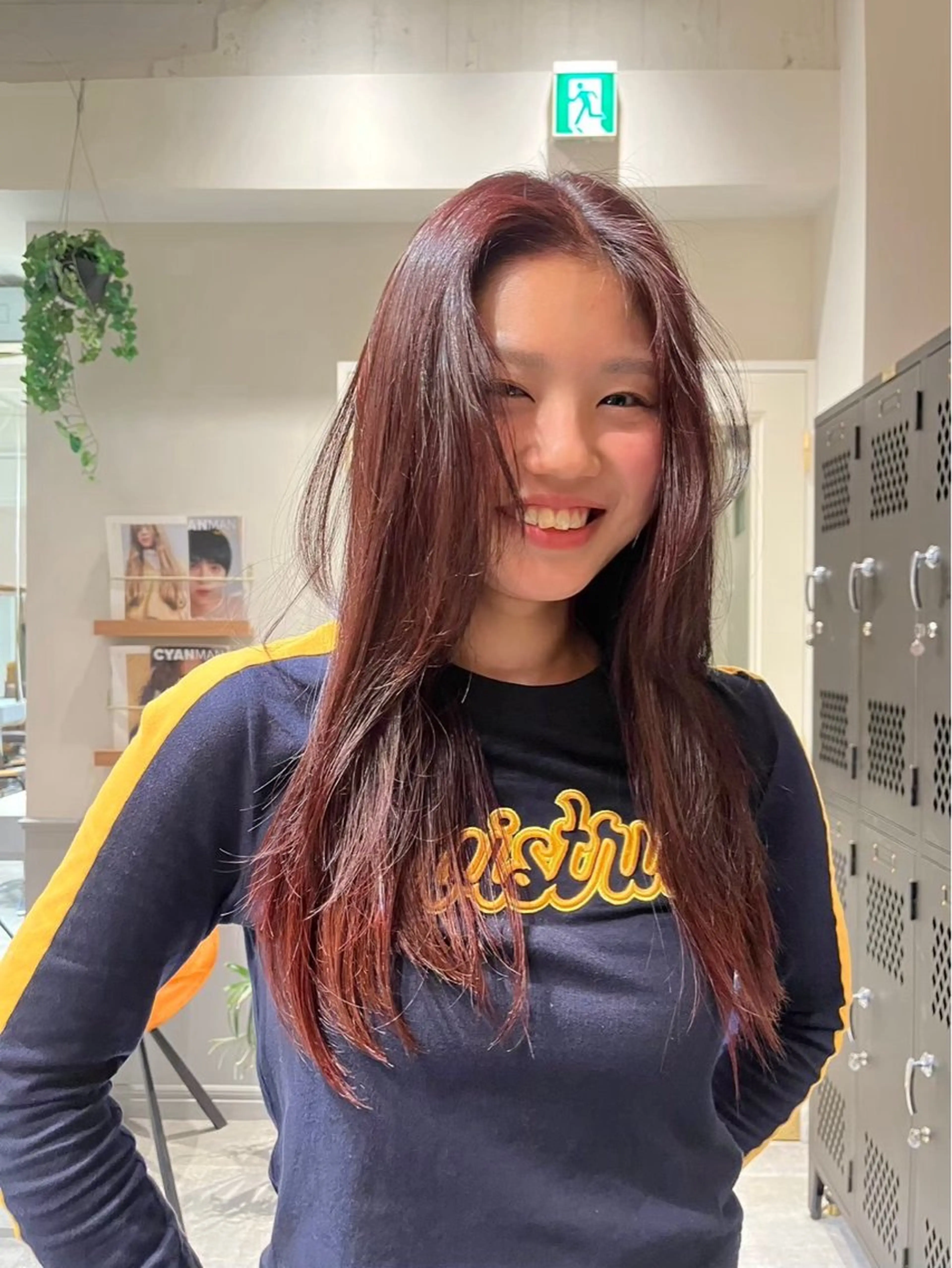 ♥️暖色ワンカラー♥️(+¥4400で超音波アイロン付きトリートメント)の写真