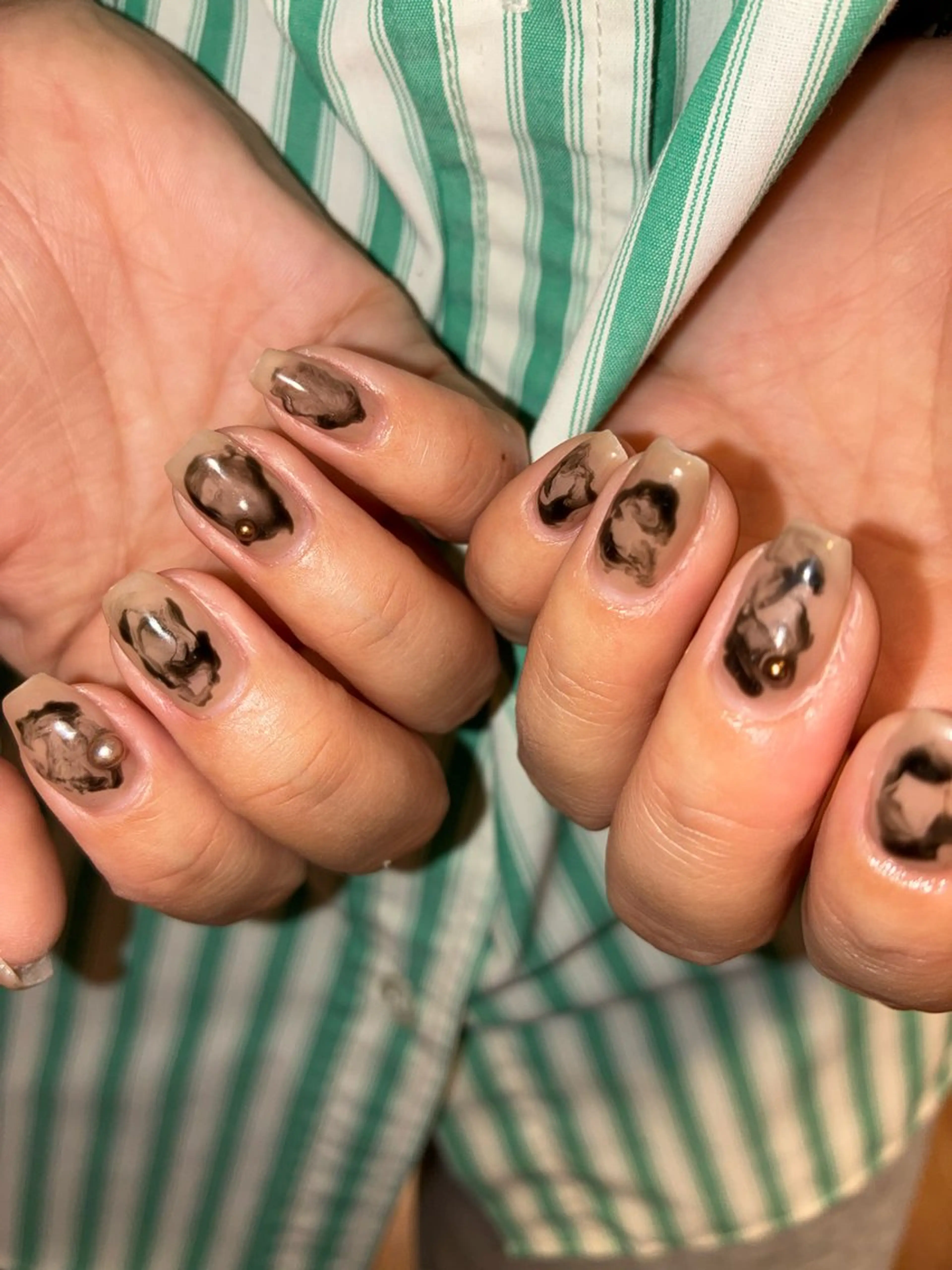 ミディアム Nail Salon Ｏｌｕ.のネイルデザイン