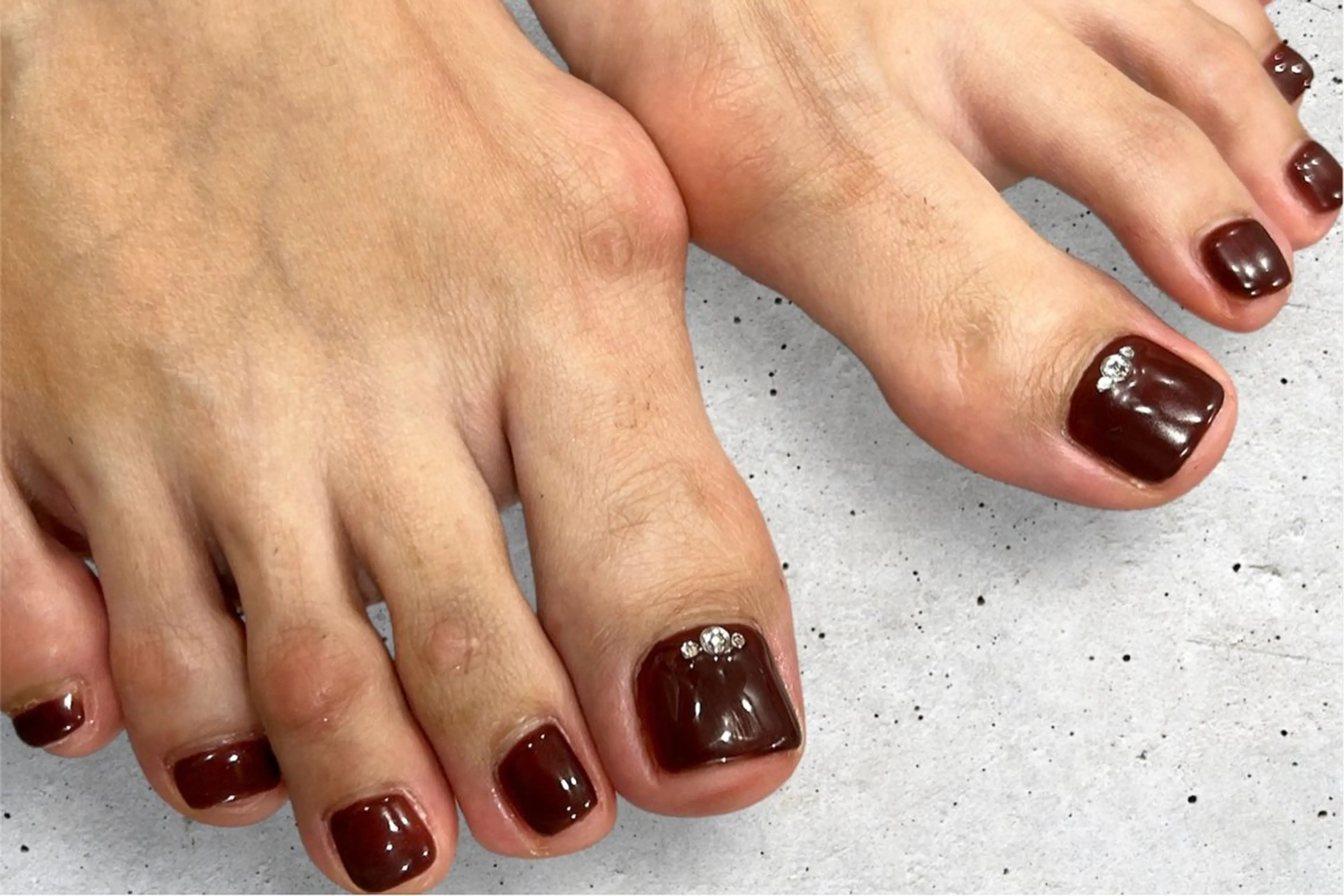 ネイル フットネイル ワンカラーネイル フットネイル cscnail keikoのその他イメージ