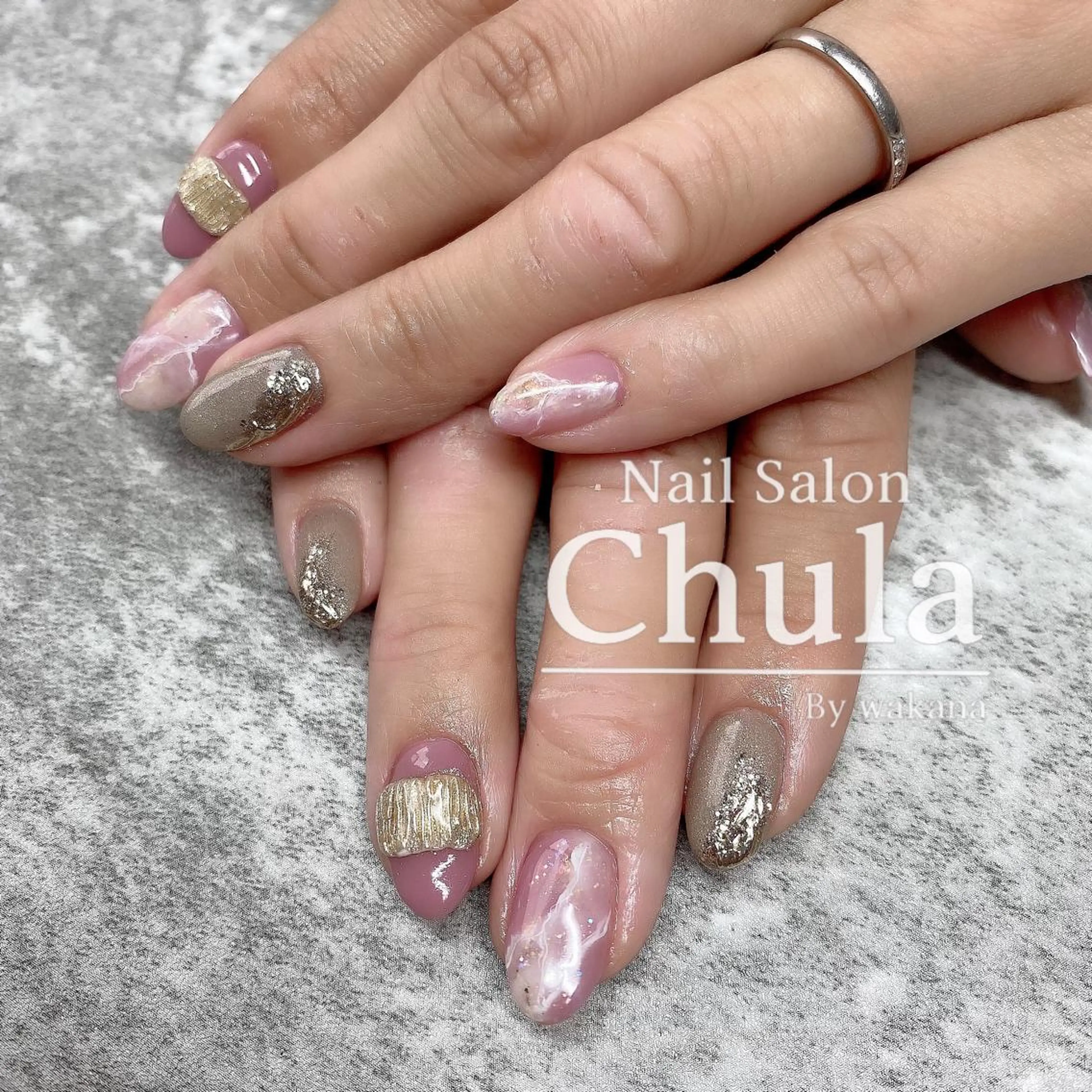ネイル ハンドネイル Nailsalon Chulaのネイルデザイン