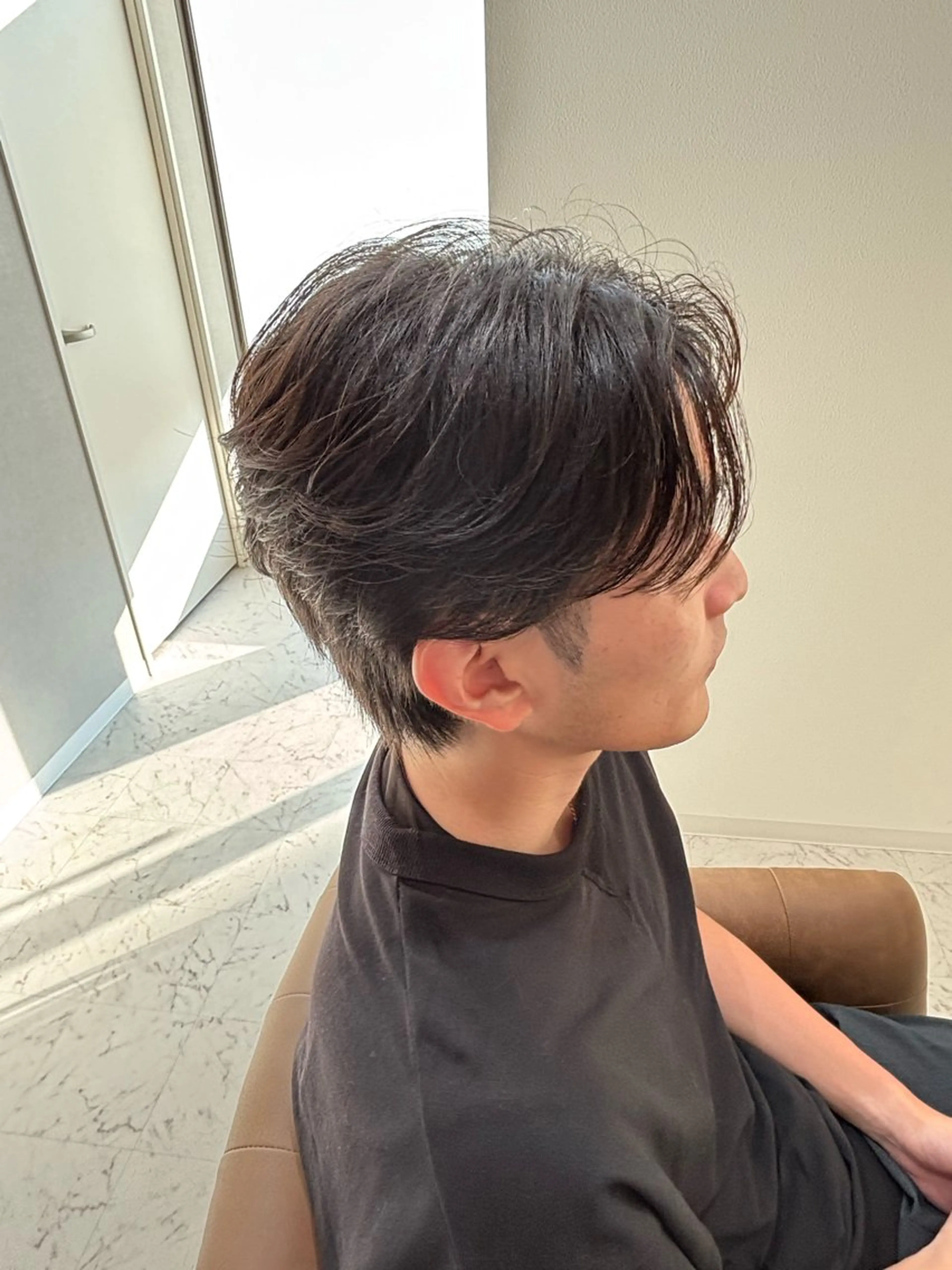 【8月29日のみ！メンズ限定クーポン】ニュアンスパーマ、フェザーパーマ、ワンカールパーマのみ5000円。※組み合わせ不可の写真