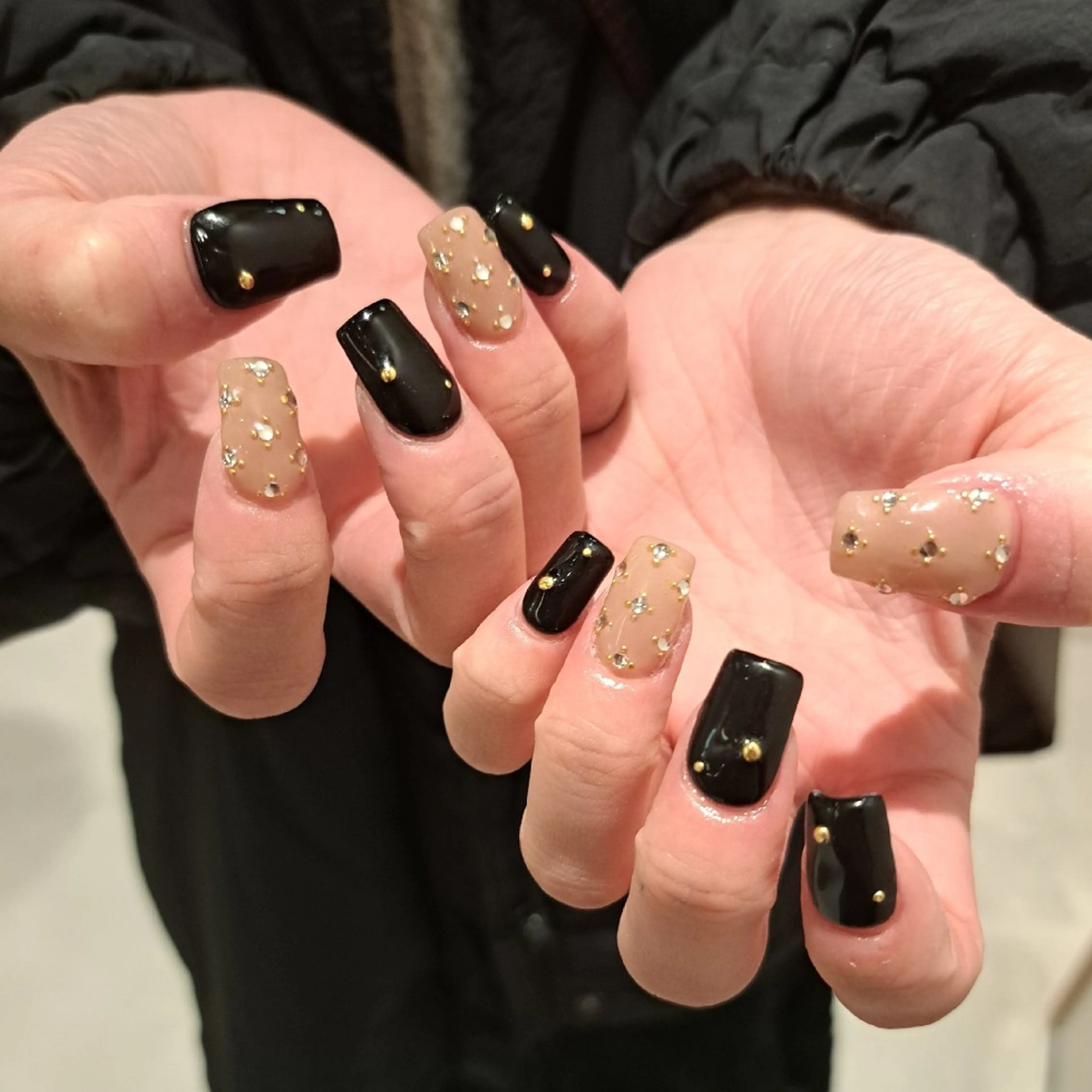 ネイル アートネイル 長さ出し 持ち込み スカルプネイル Nail mood /アートし放題のネイルデザイン