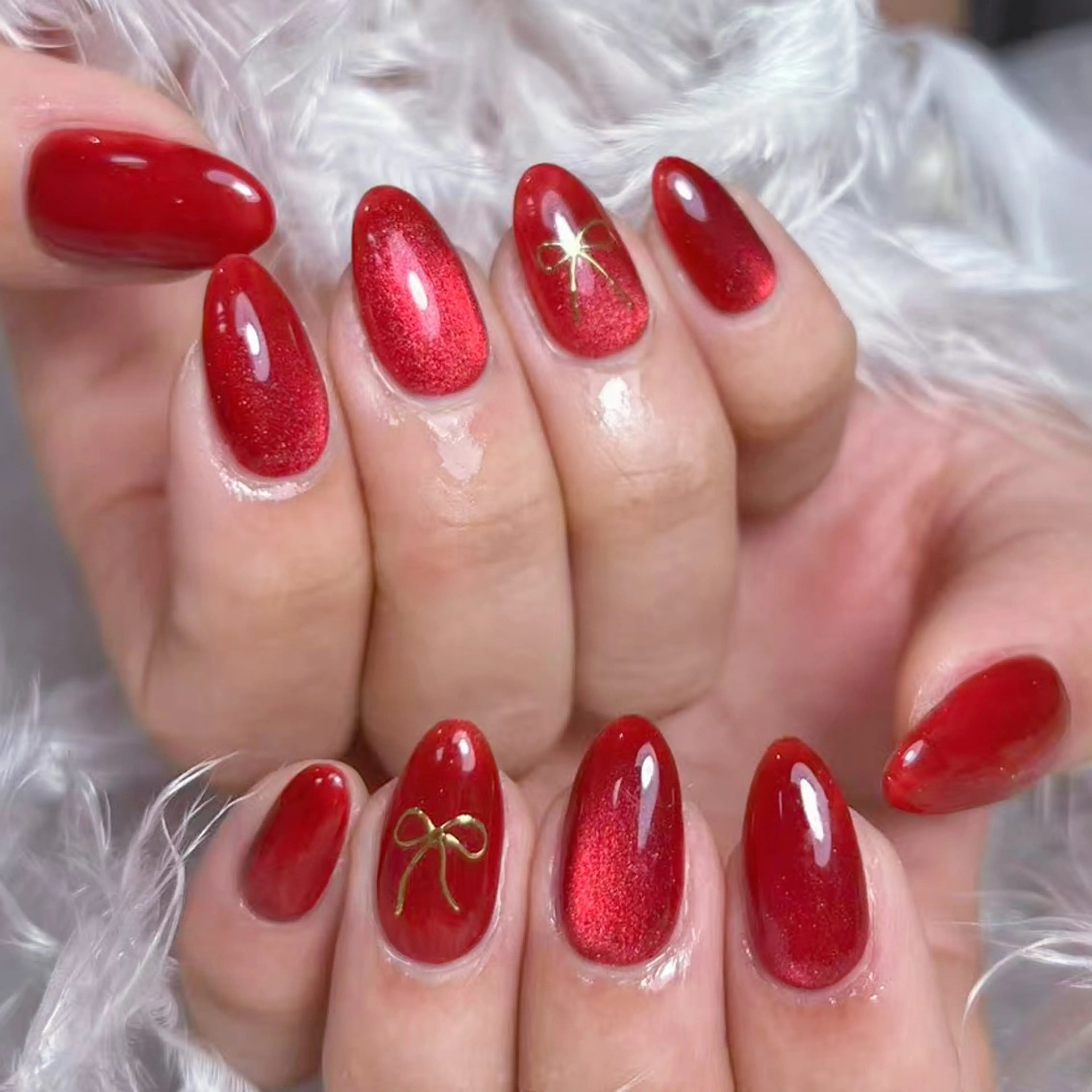 ネイル アートネイル オーロラネイル ガーリー キラキラネイル 韓国ネイル ハンドネイル DIAMOND Nail☁️のネイルデザイン