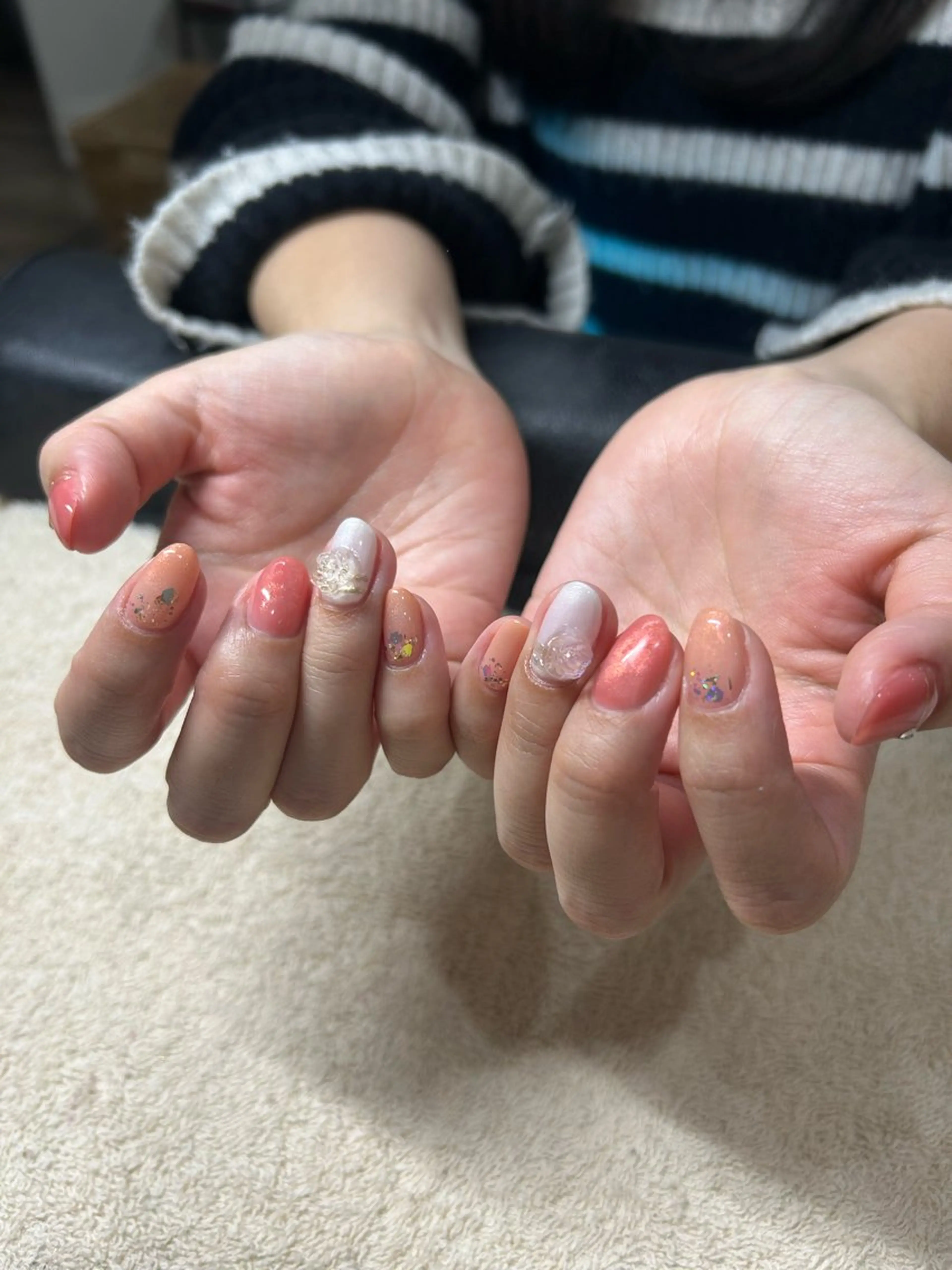 ネイル 持ち込み ハンドネイル nailsalon MONICA所属・MONICA_ hanechaaanのネイルデザイン