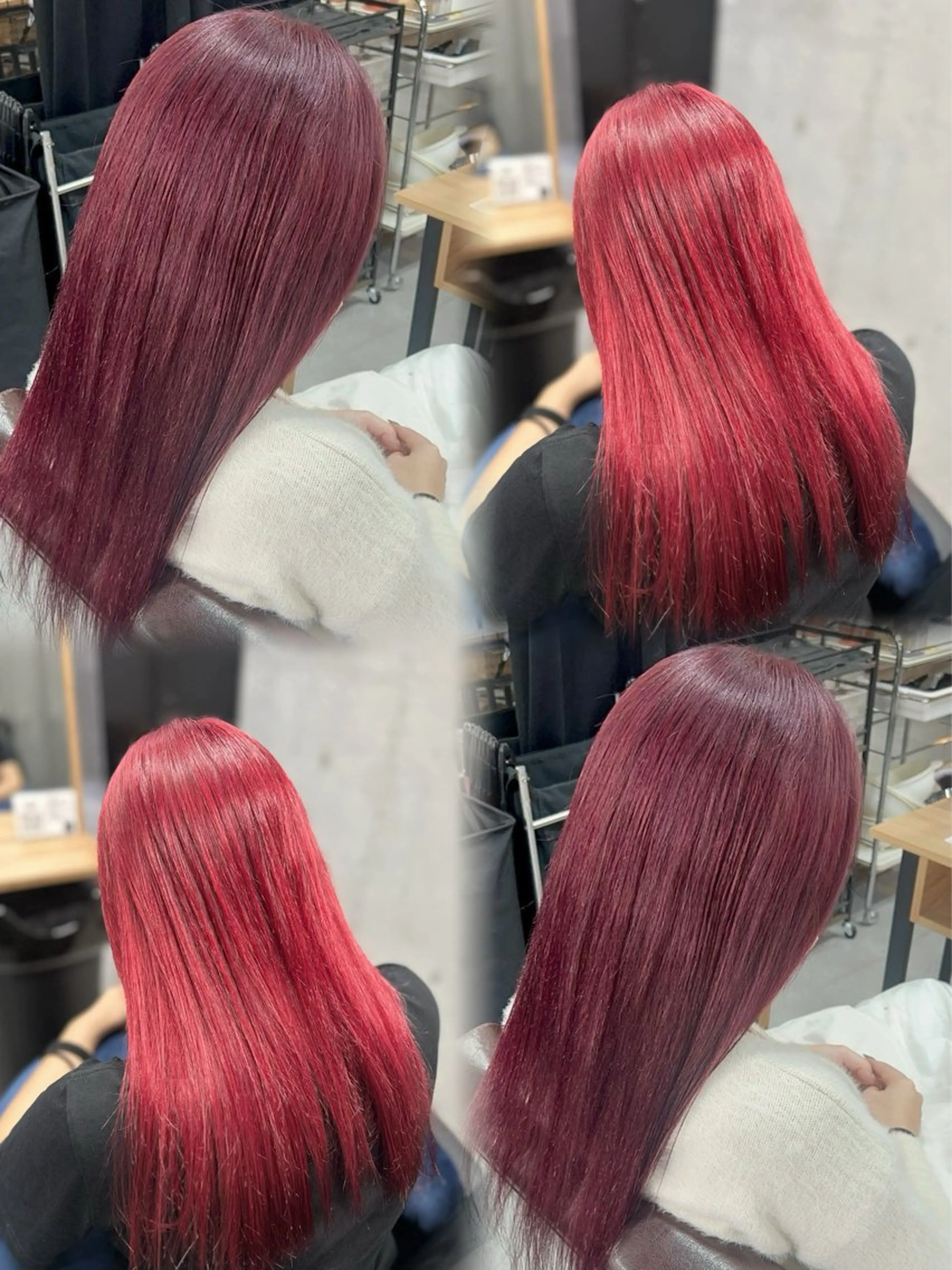 ロング ヘアカラー ハイトーン×艶カラー 🤍MIZUKIのヘアスタイル