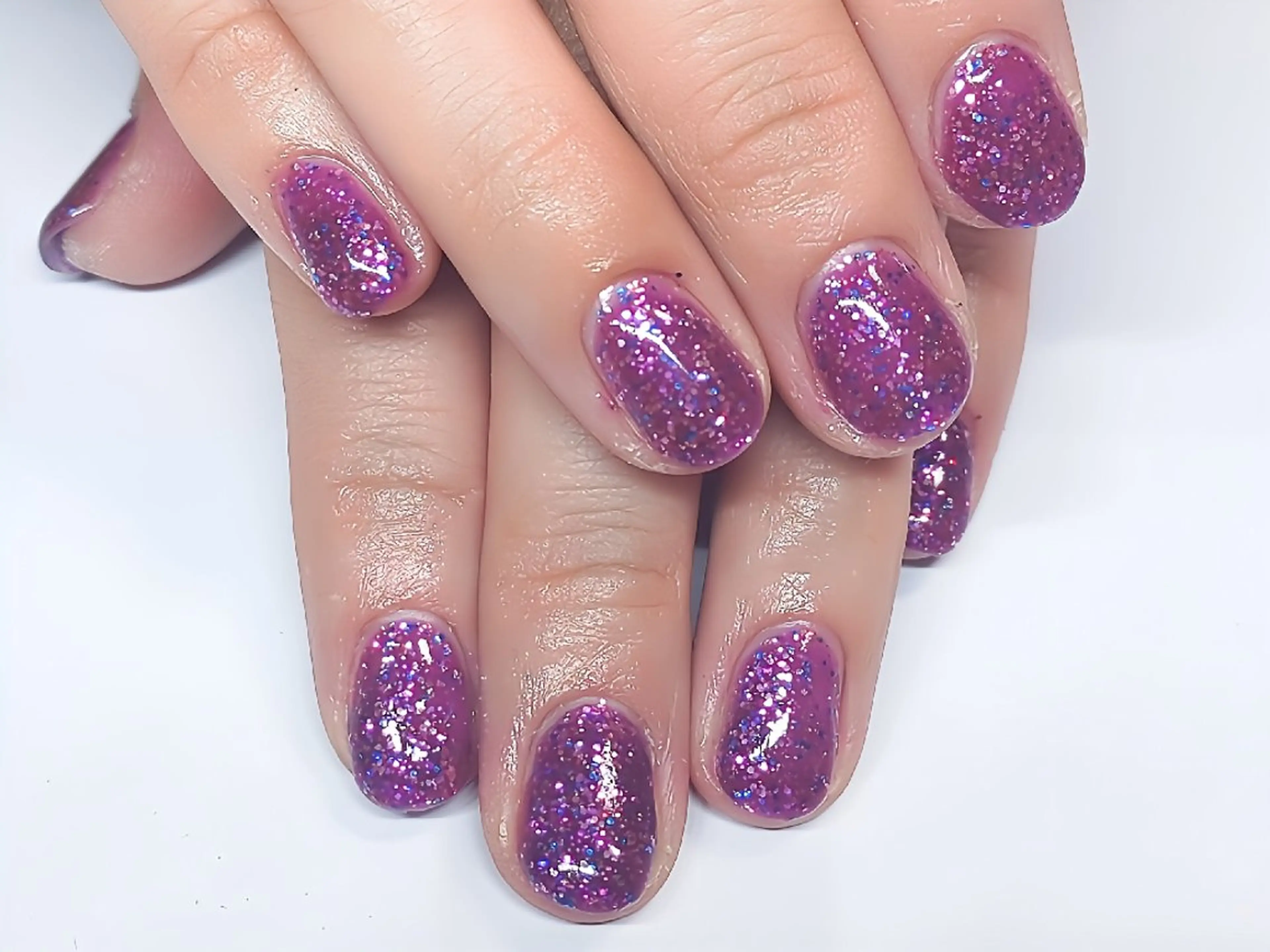 ショート AQUA nailのネイルデザイン
