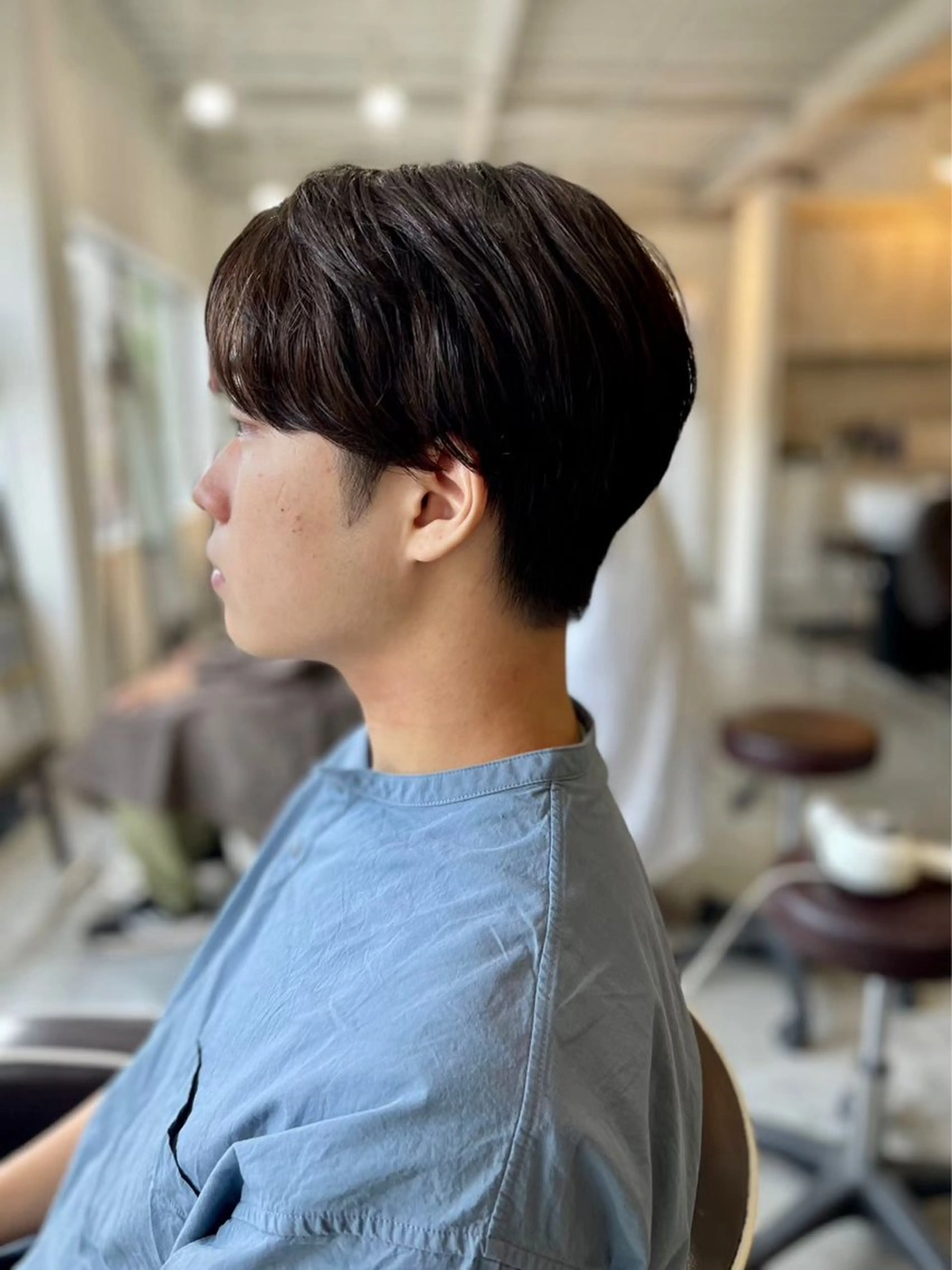 ショート メンズ マッシュ 🦋メンズカット🦋 🪽🫧無料🪽🫧のヘアスタイル