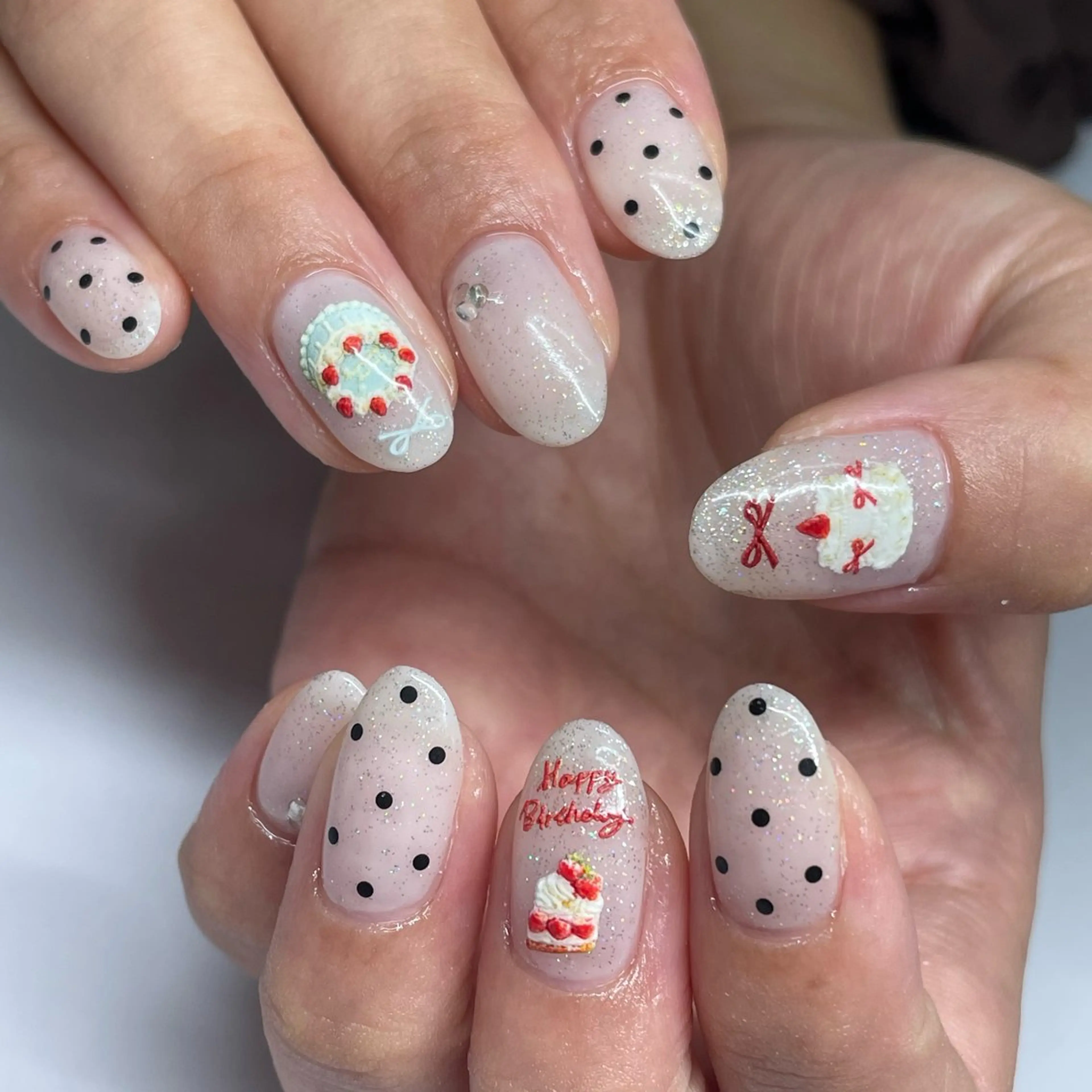 ネイル ハンドネイル GO TODAY 吉祥寺Glint所属・うの 韓国ﾈｲﾙ໒꒱⋆⭒˚のネイルデザイン