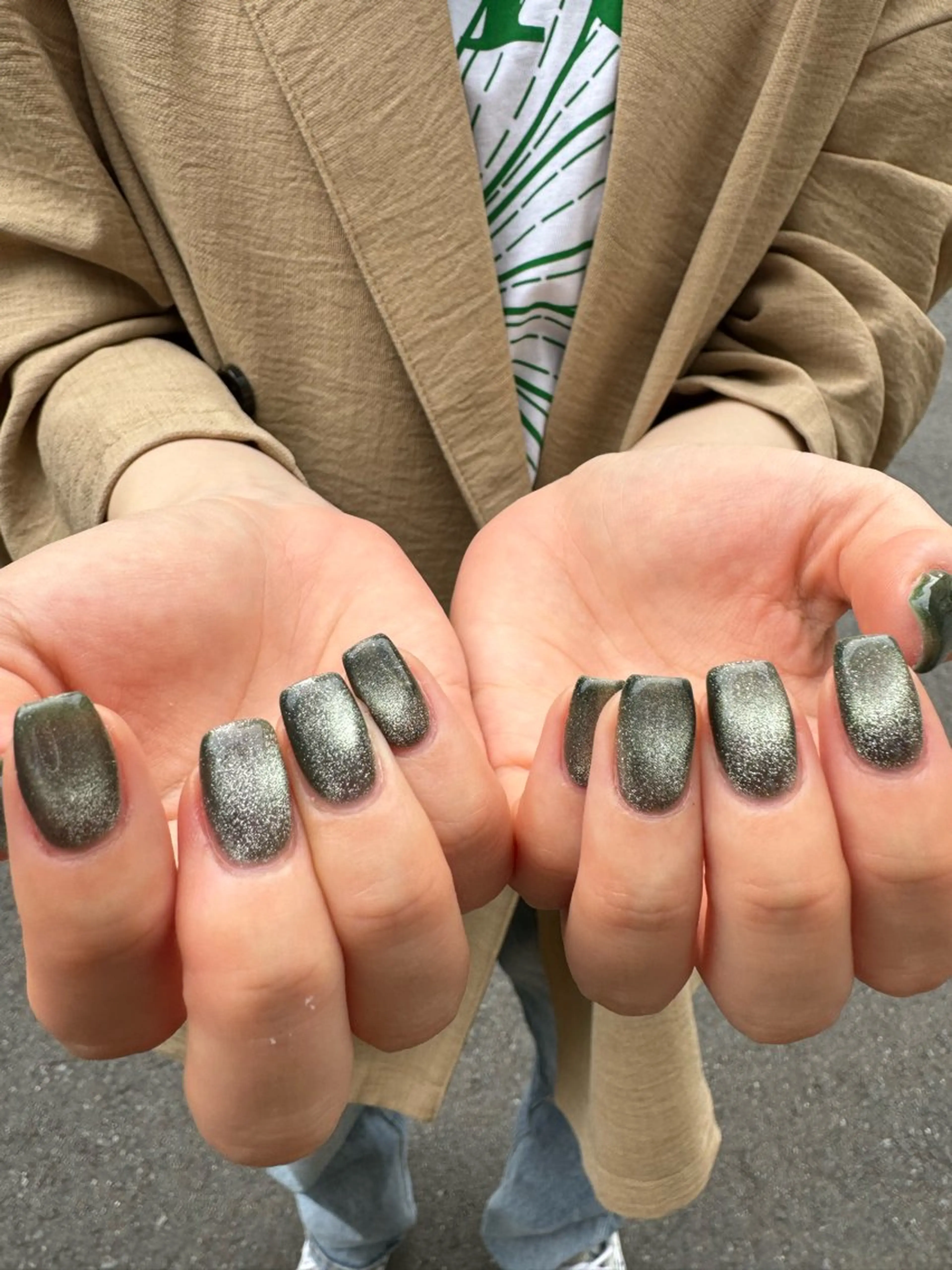 ネイル マグネットネイル ハンドネイル MH_ Nailのネイルデザイン