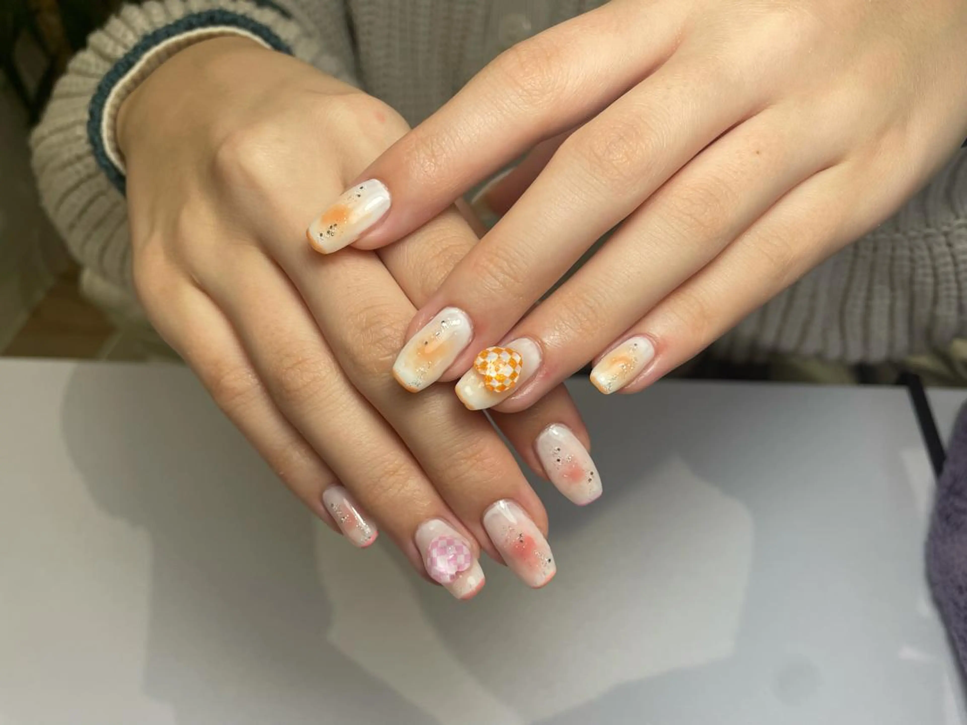 ネイル GO TODAY SHAiRE SALON  岡山店所属・SUE; タケウチのネイルデザイン