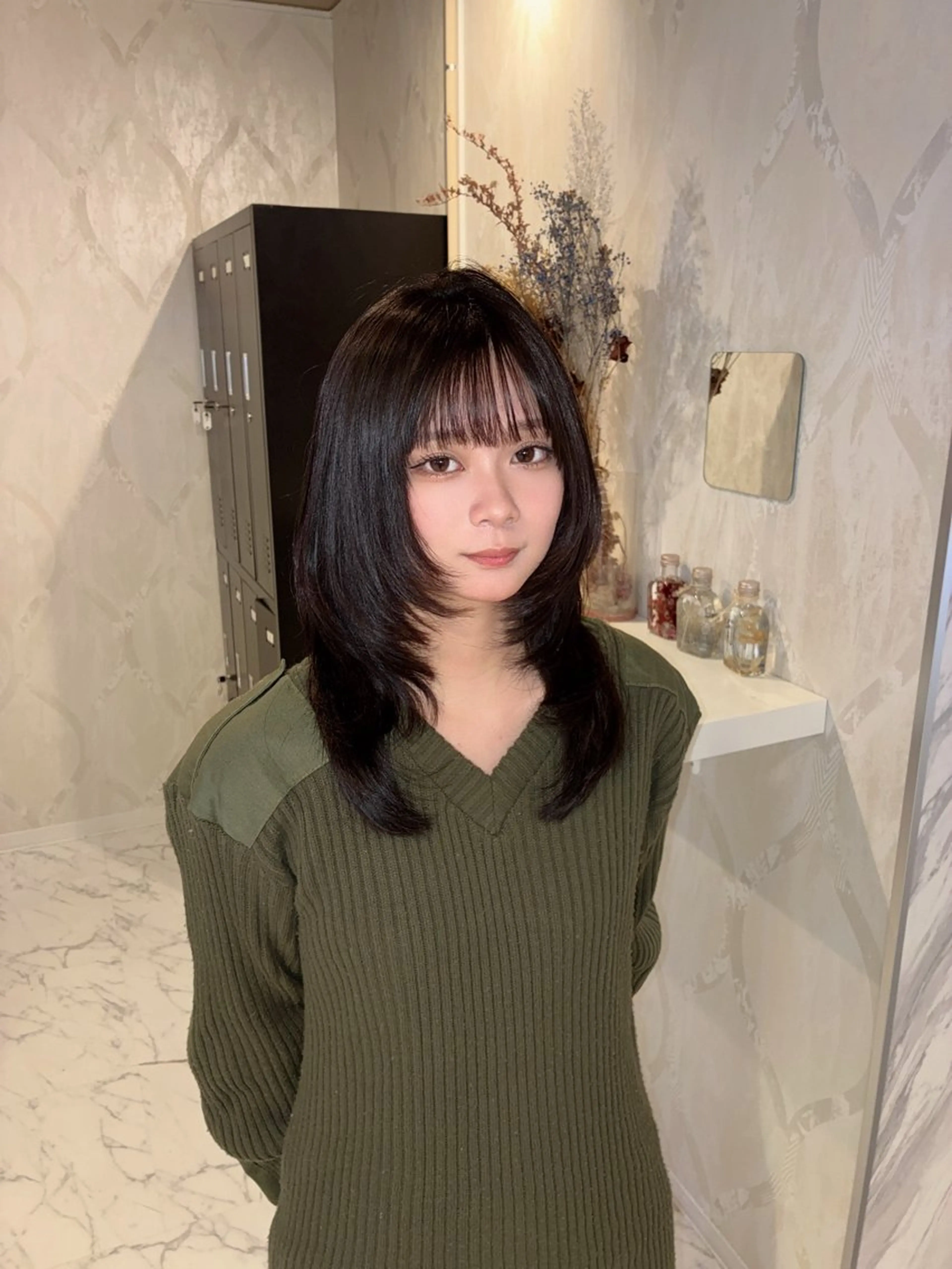 【似合わせカット💇🏻‍♀️】ボブカット／ハッシュカット/どのスタイルも可能です✨流行に合わせたヘアスタイルに🎀の写真