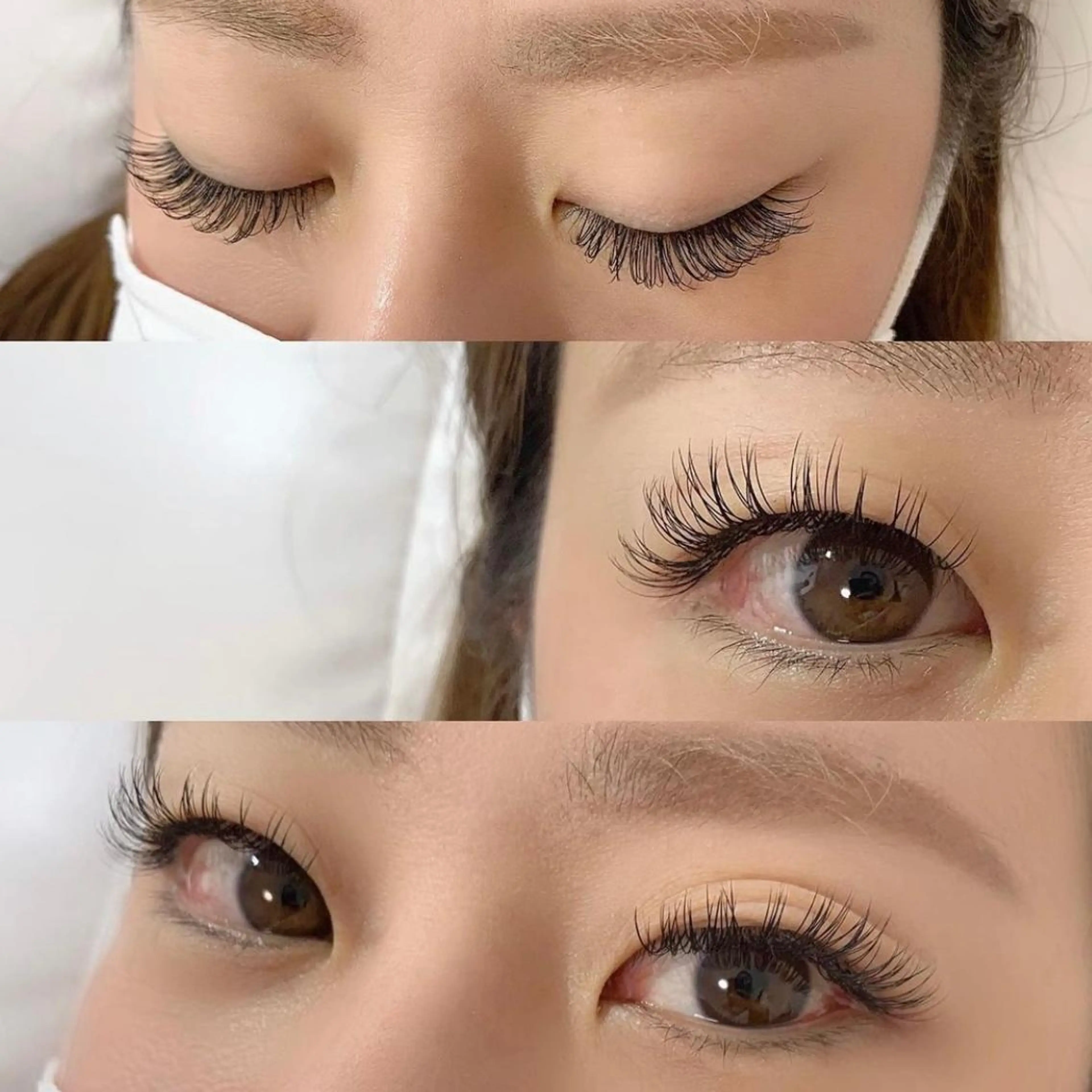 マツエク・マツパ CCカール Cカール フラットラッシュ マツエク francesca eyelash所属・中島 顕子のマツエク・マツパデザイン