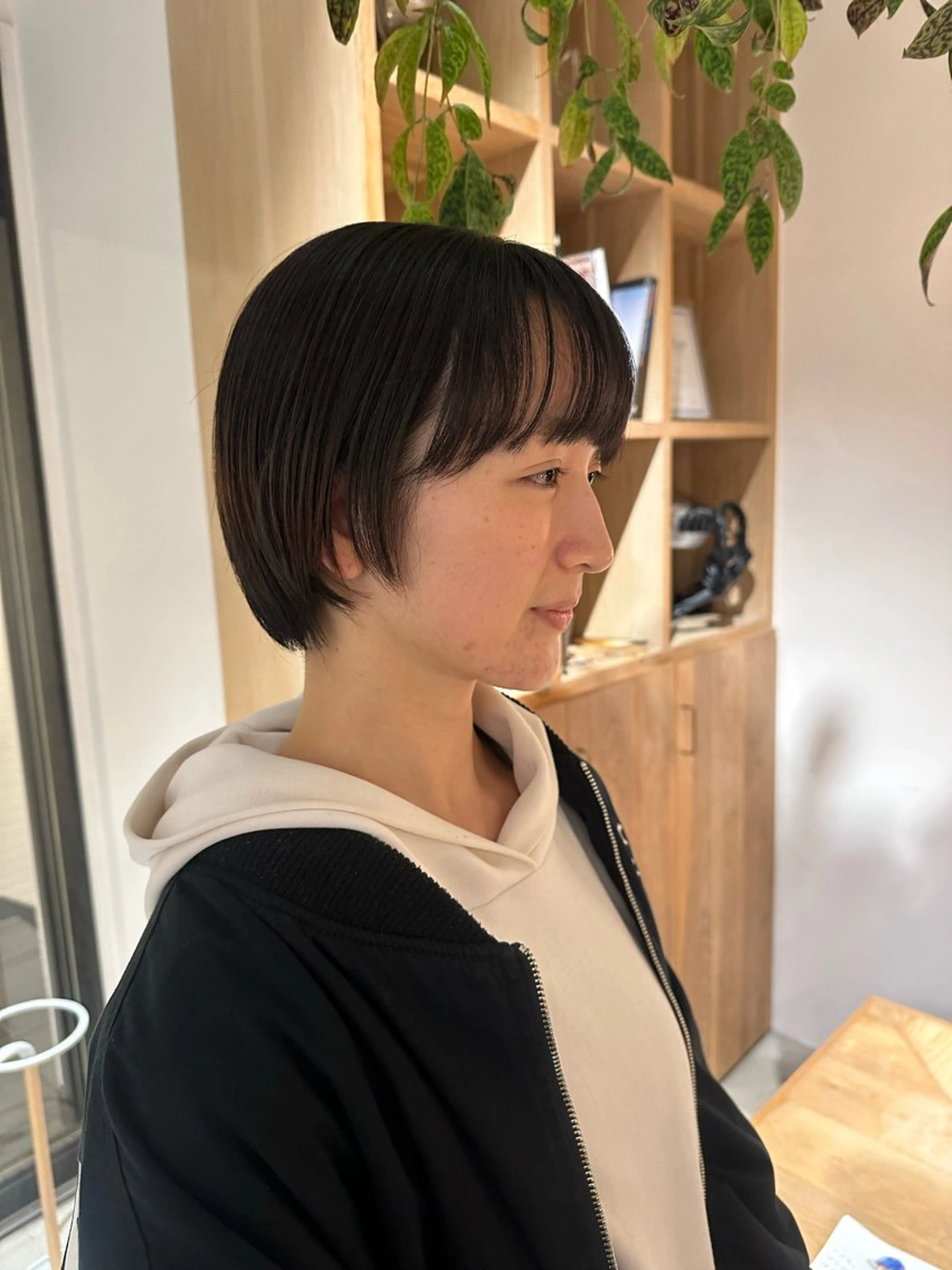 ショート ショートボブ 丸みショート ボブ ショートヘア 優依 /カットモデル募集中のヘアスタイル