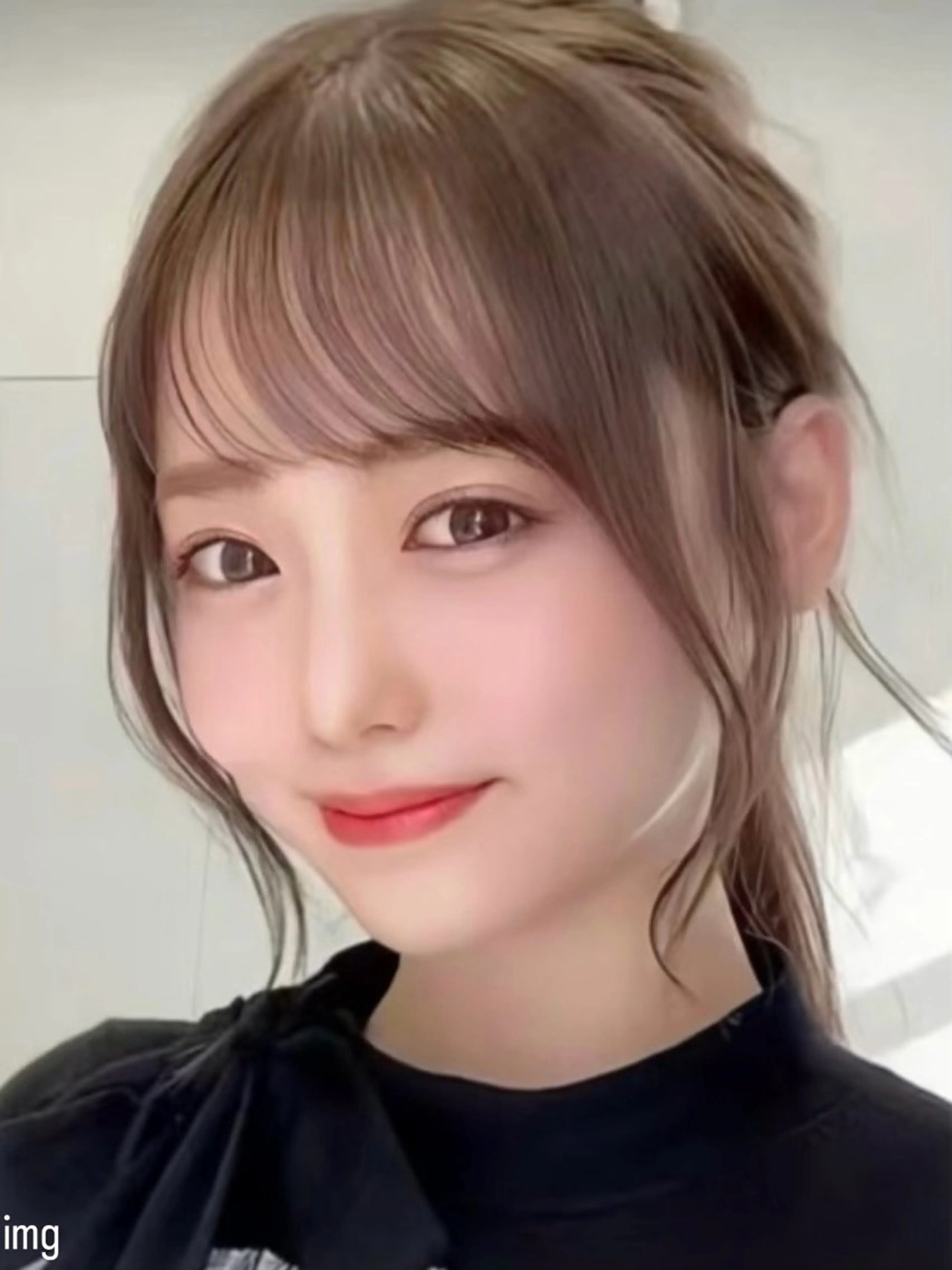 顔周り+毛先カットの写真