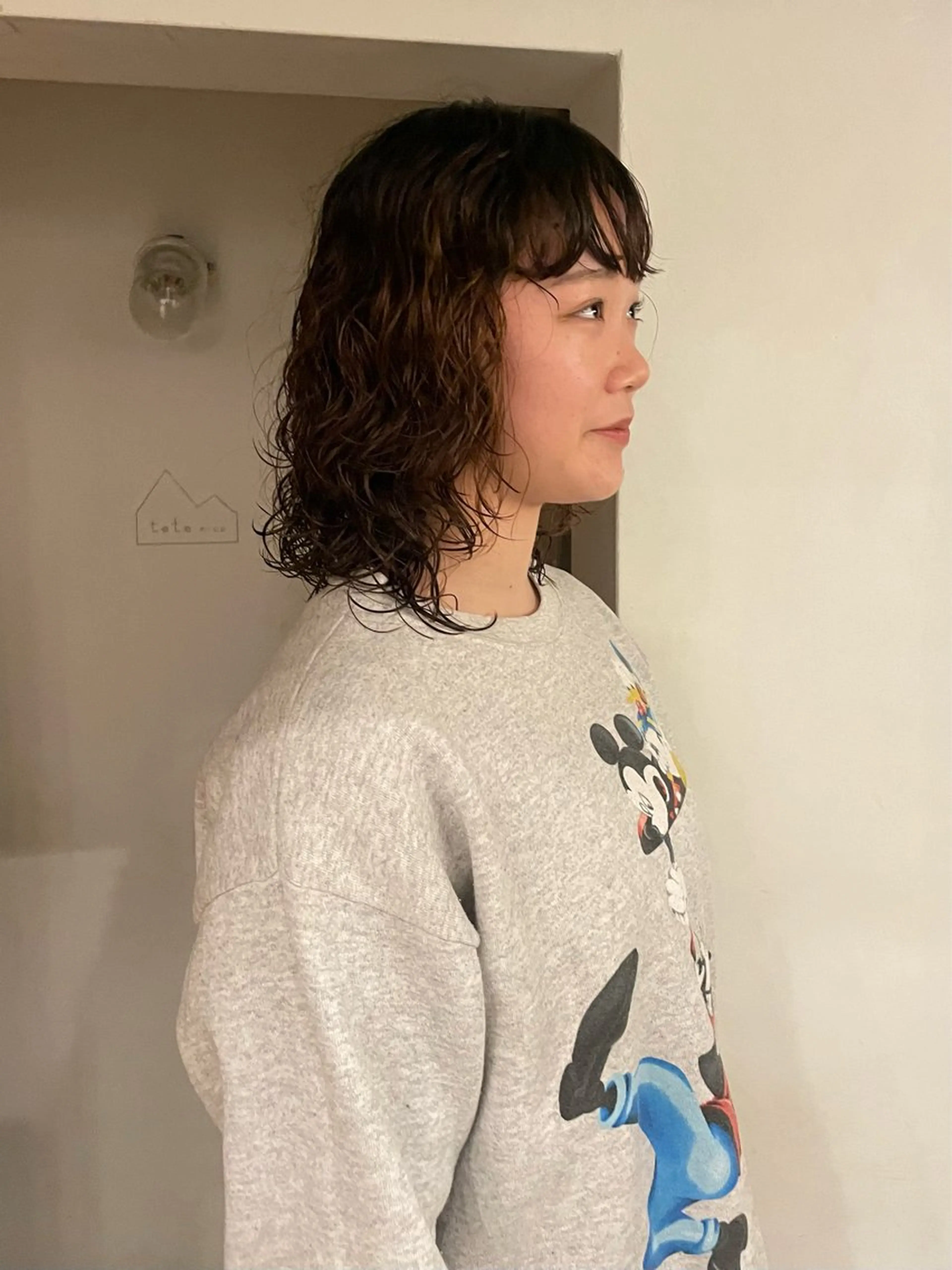 ミディアム パーマ カット パーマ トリートメント 原宿/パーマ 🧺ユウマのヘアスタイル