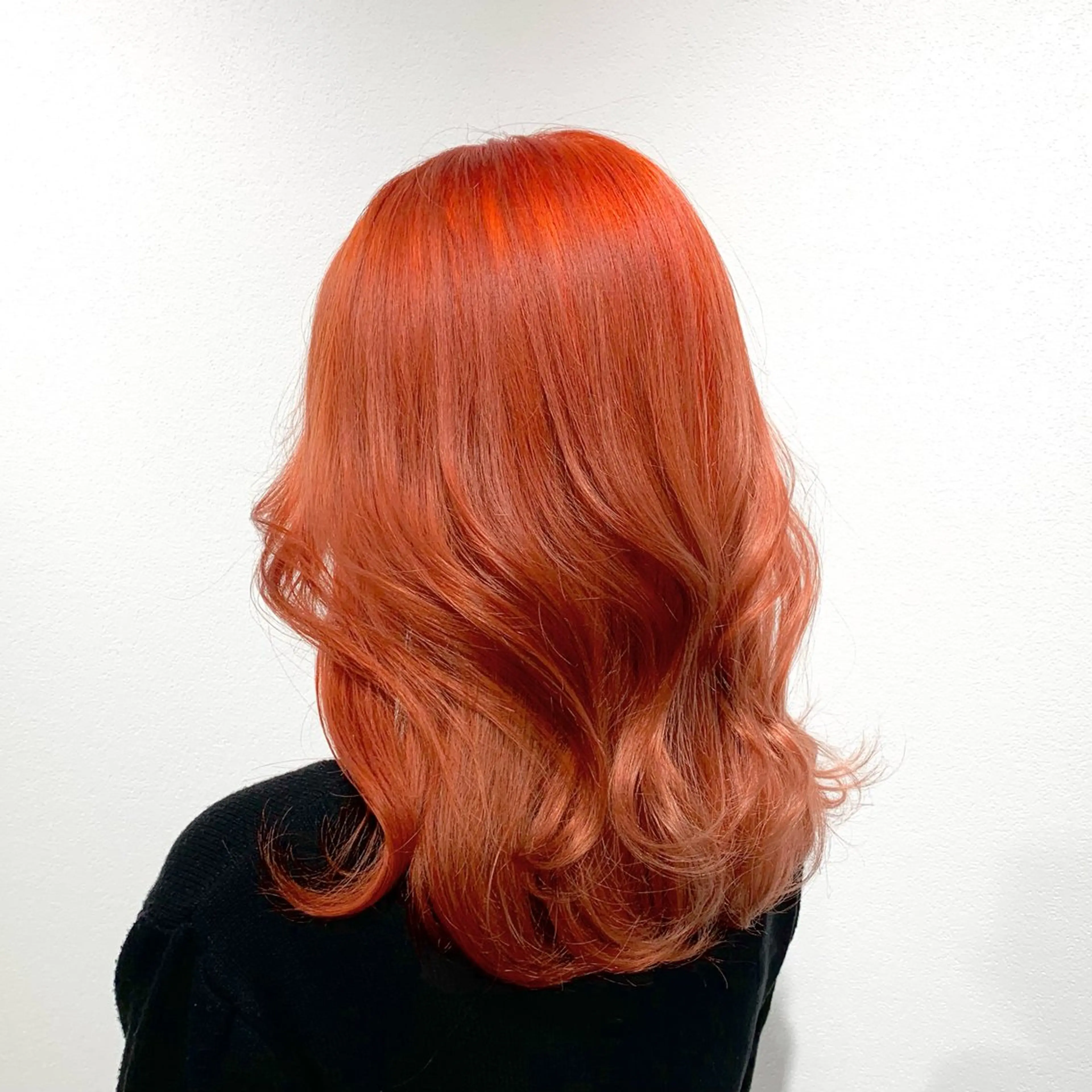 ミディアム カラー ヘアアレンジ キヨミ 韓国レイヤーカットのヘアスタイル