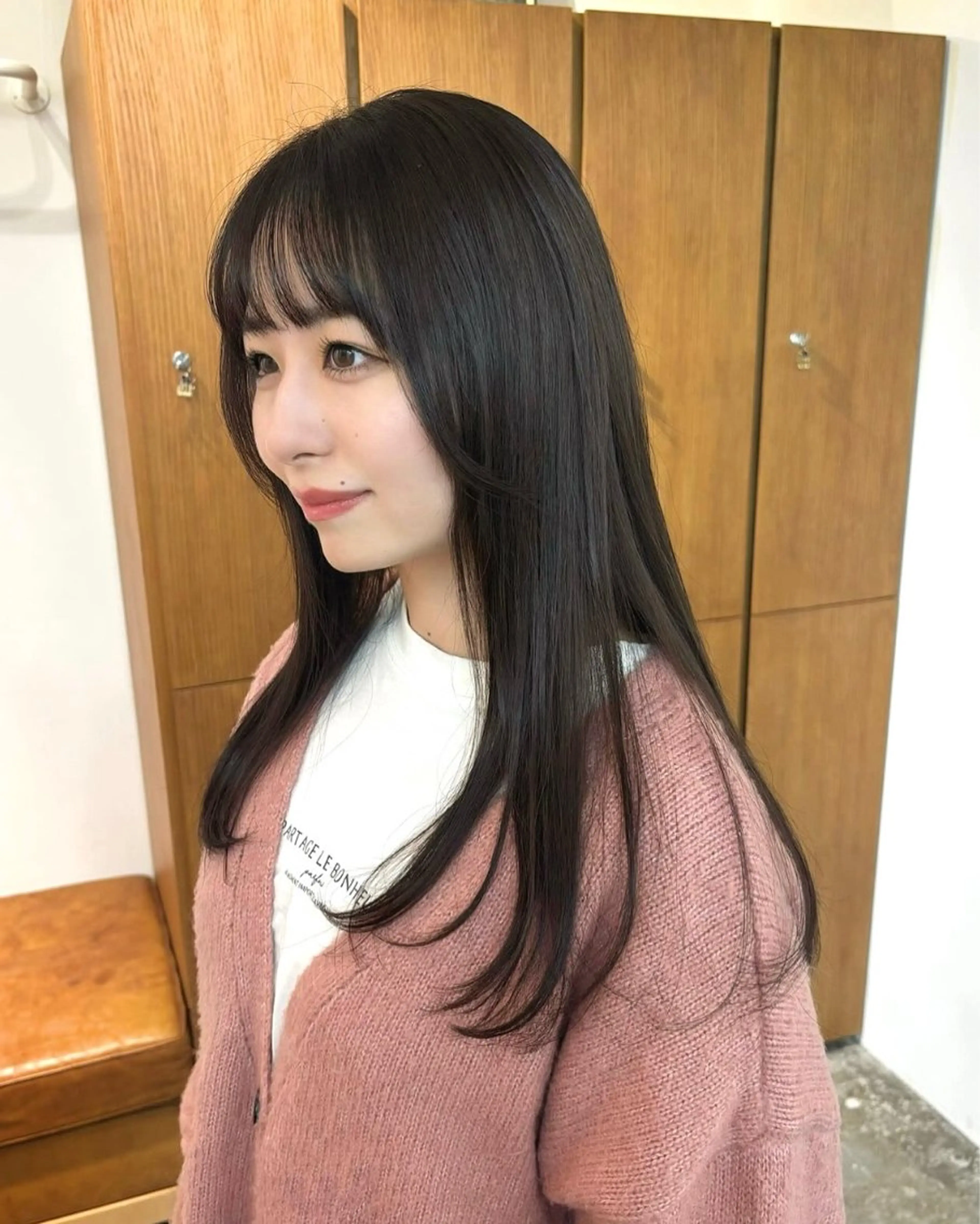 ロング カラー ヘアカラー ヘッドスパ ☑️aiko【艶 カラー・ショート募】のヘアスタイル