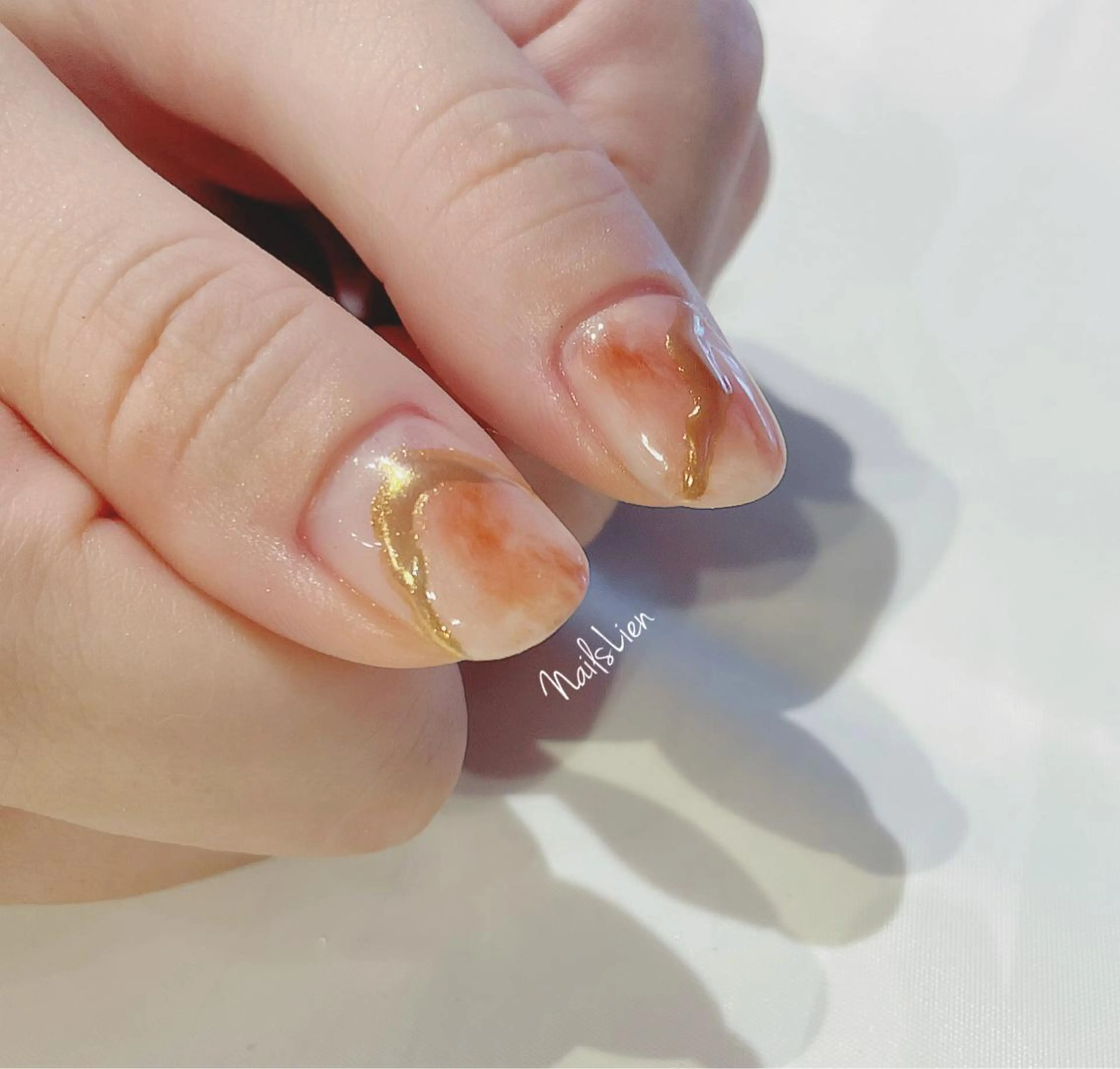 ネイル アニマル柄 フラワーネイル フレンチネイル ガラスフレンチ グラデーション 凛 リンのその他イメージ