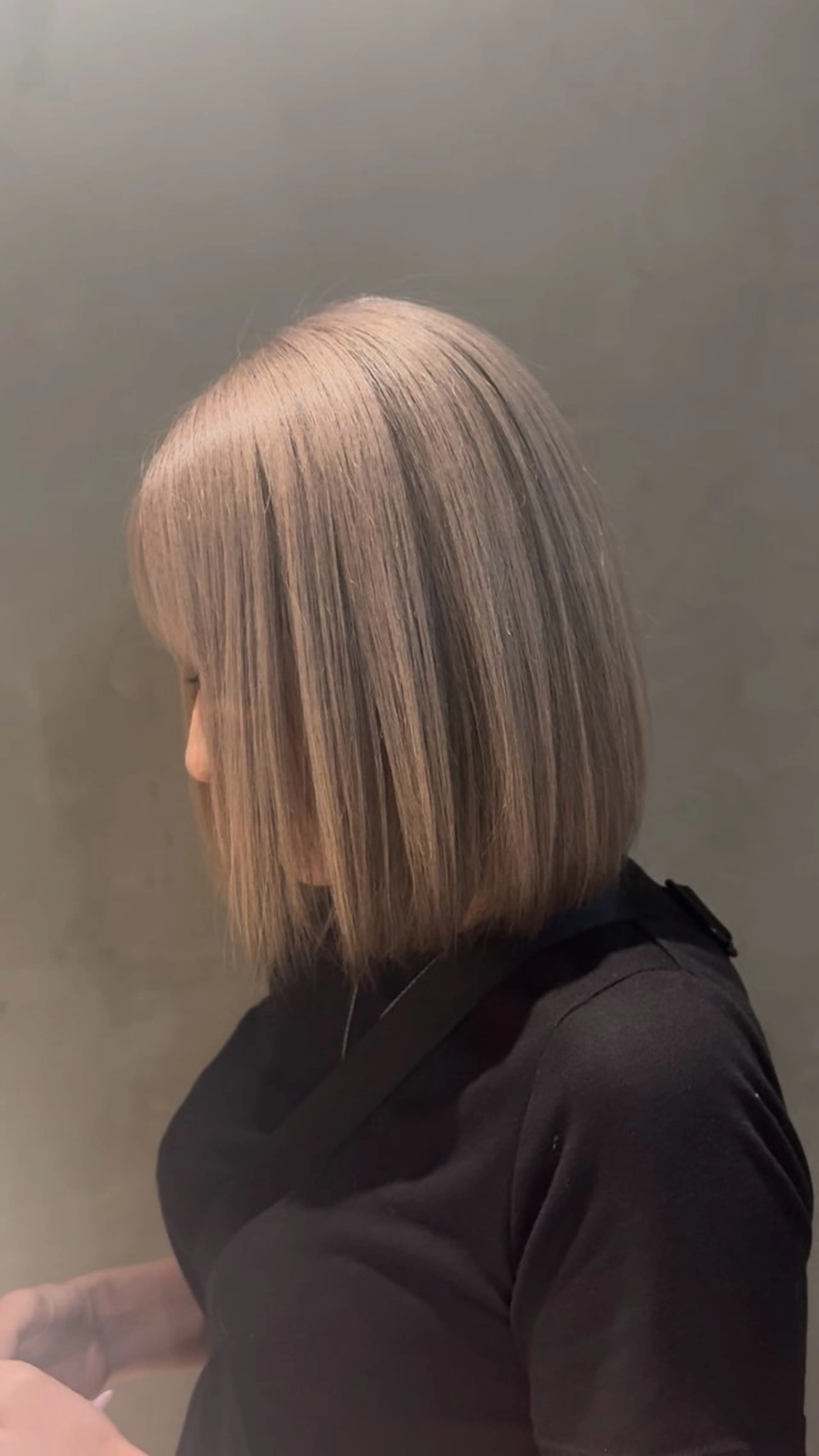 カラー ヘアカラー 河合 愛実のヘアスタイル