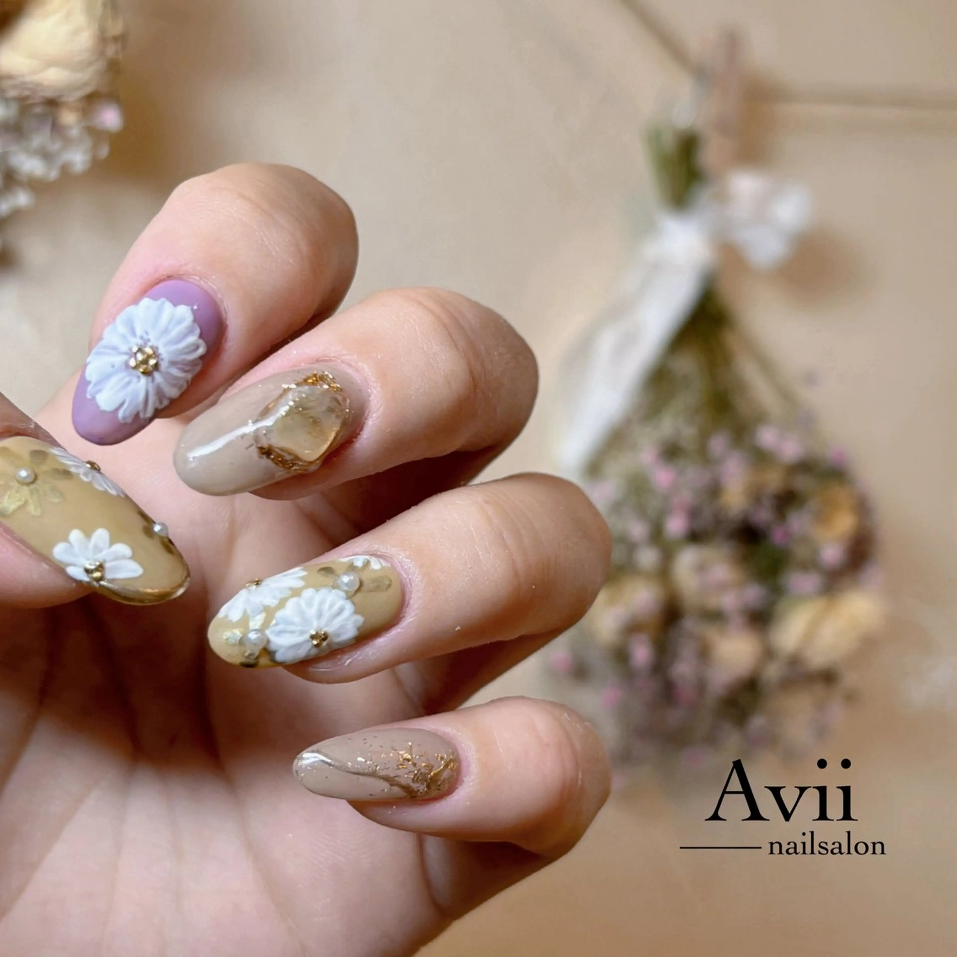 ネイル ワンカラーネイル 春ネイル ハンドネイル acero + hair&eyelash 幸手店【アチェロ】所属・うるつやネイル🫧 Amiのネイルデザイン