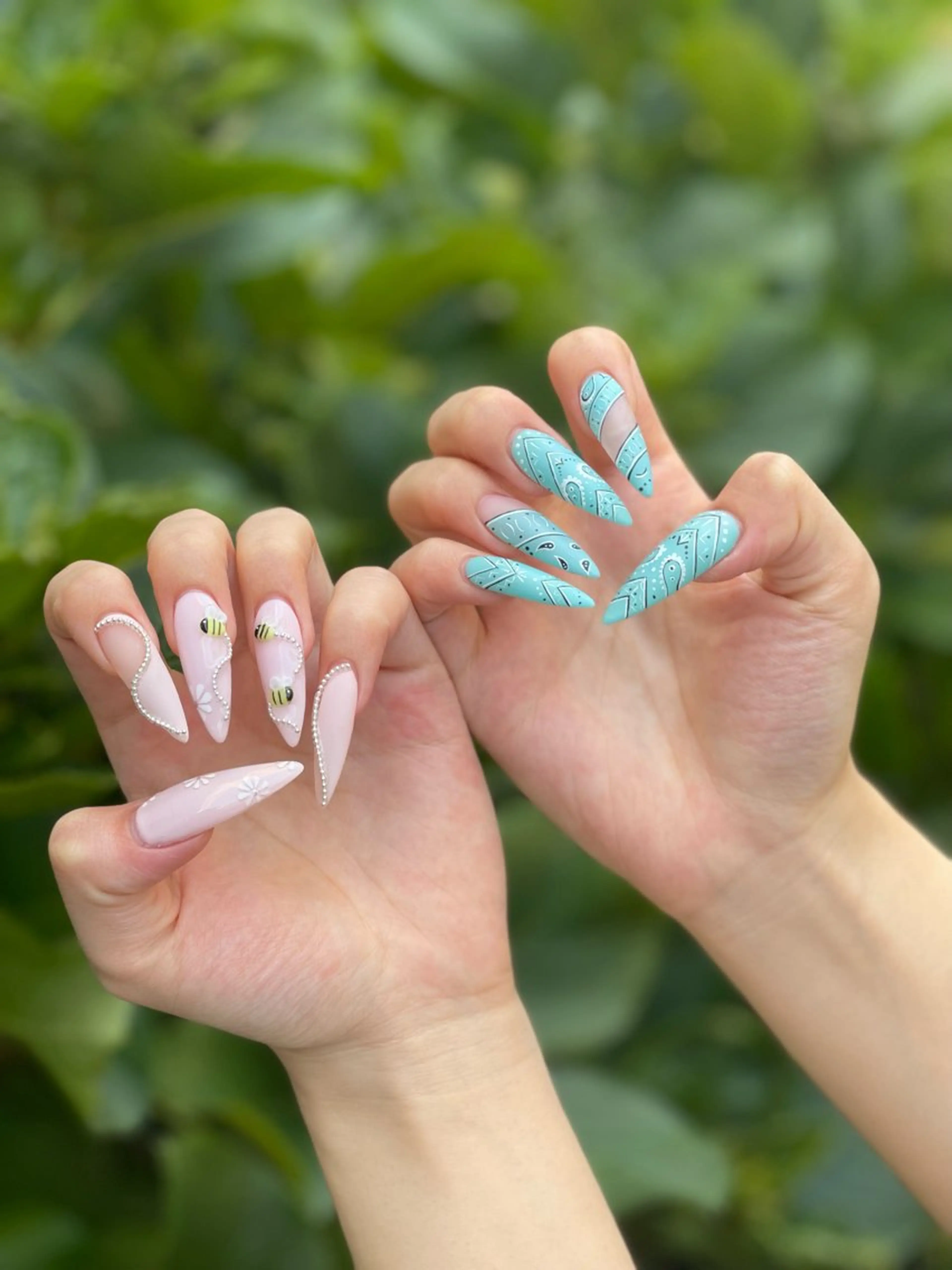 ネイル アートネイル ジェルネイル スカルプネイル ネイルチップ M.JEWELRY AIのネイルデザイン