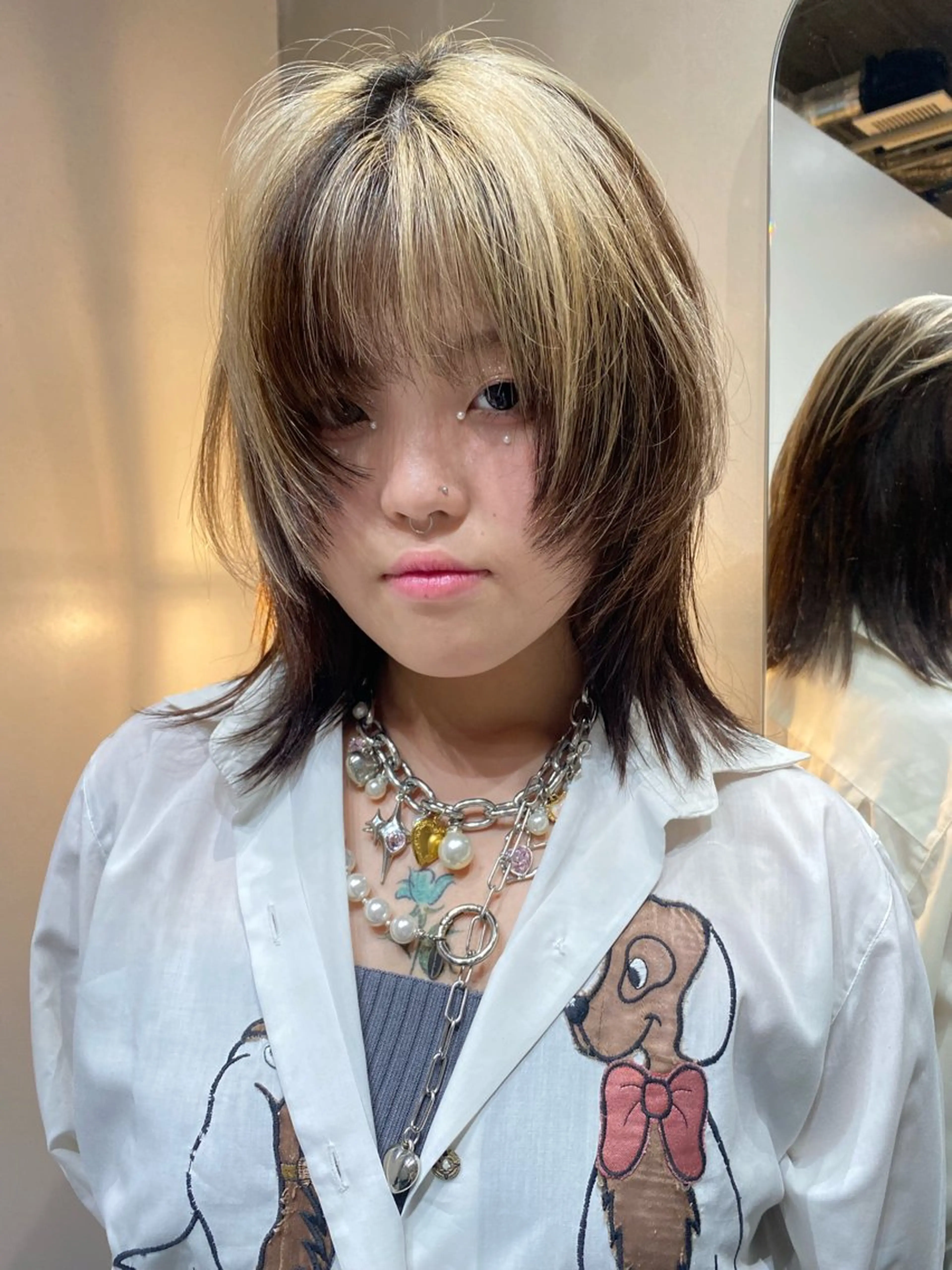 ミディアム レイヤーカット Celan所属・ボブパーマ無料 /yuukiのヘアスタイル