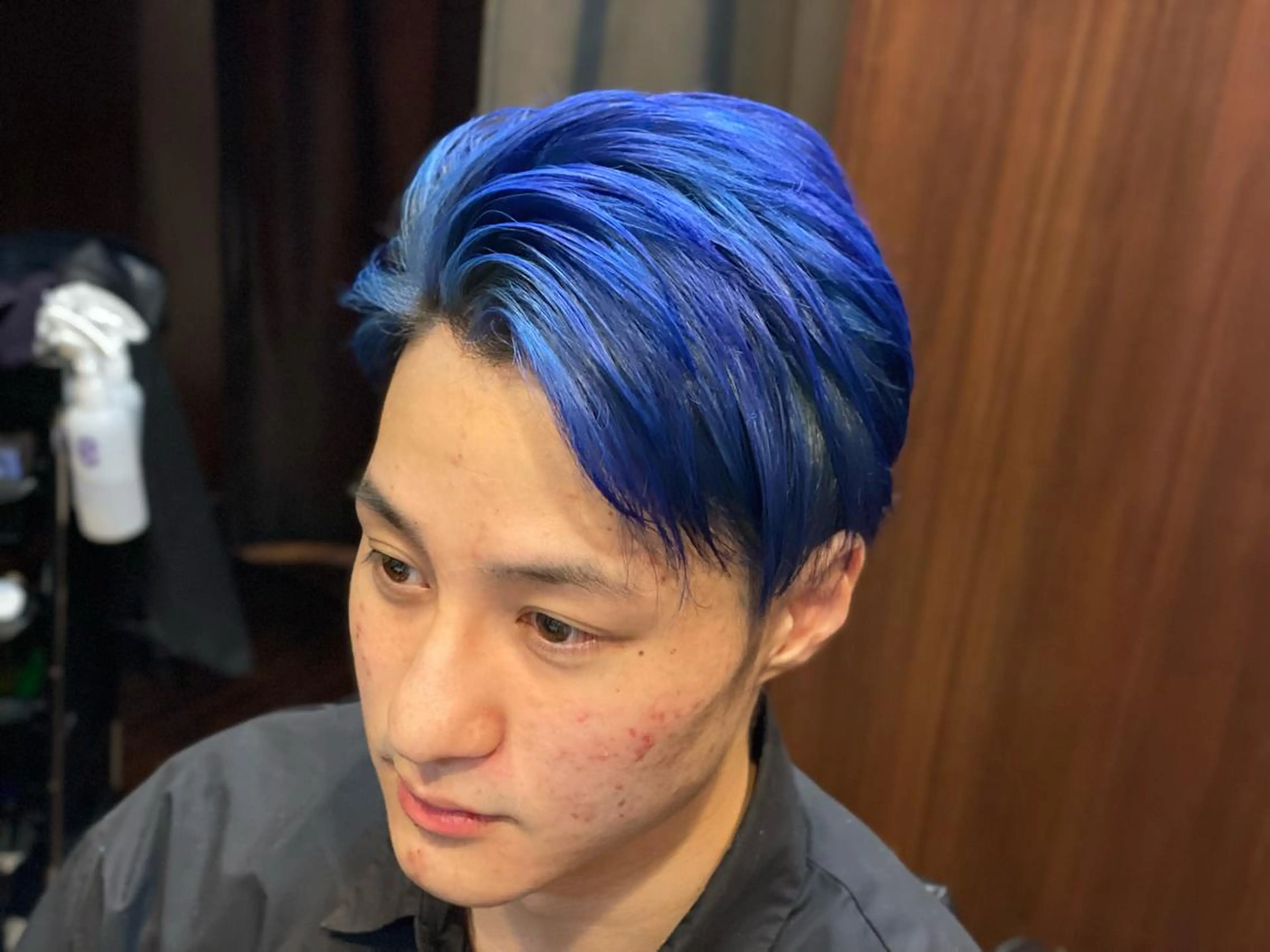 ショート カラー メンズ 浅見 天翔のヘアスタイル