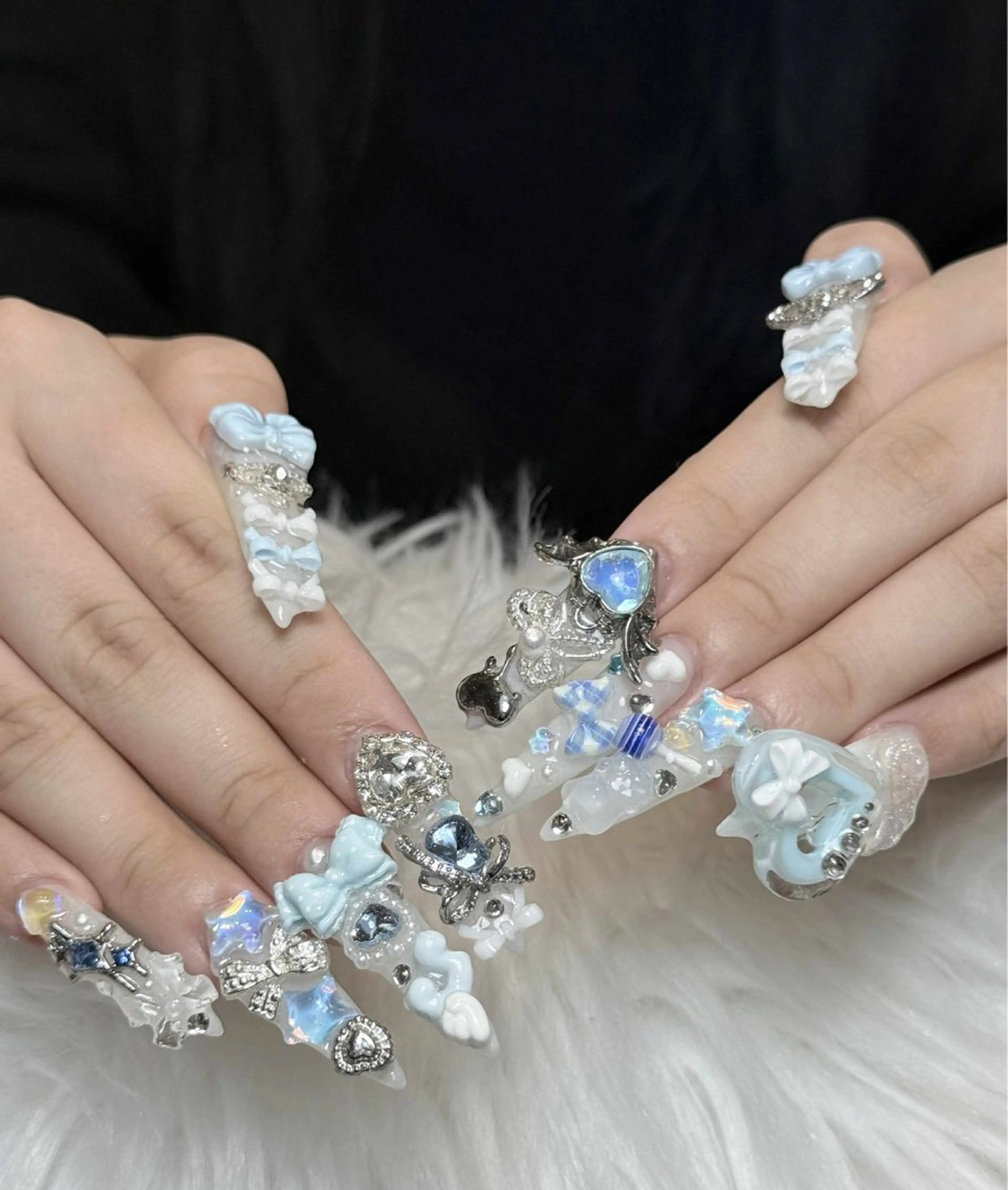 ネイル ボルドー ブラウン チークネイル ドット フットネイル ハンドネイル Julli NailStudioのネイルデザイン