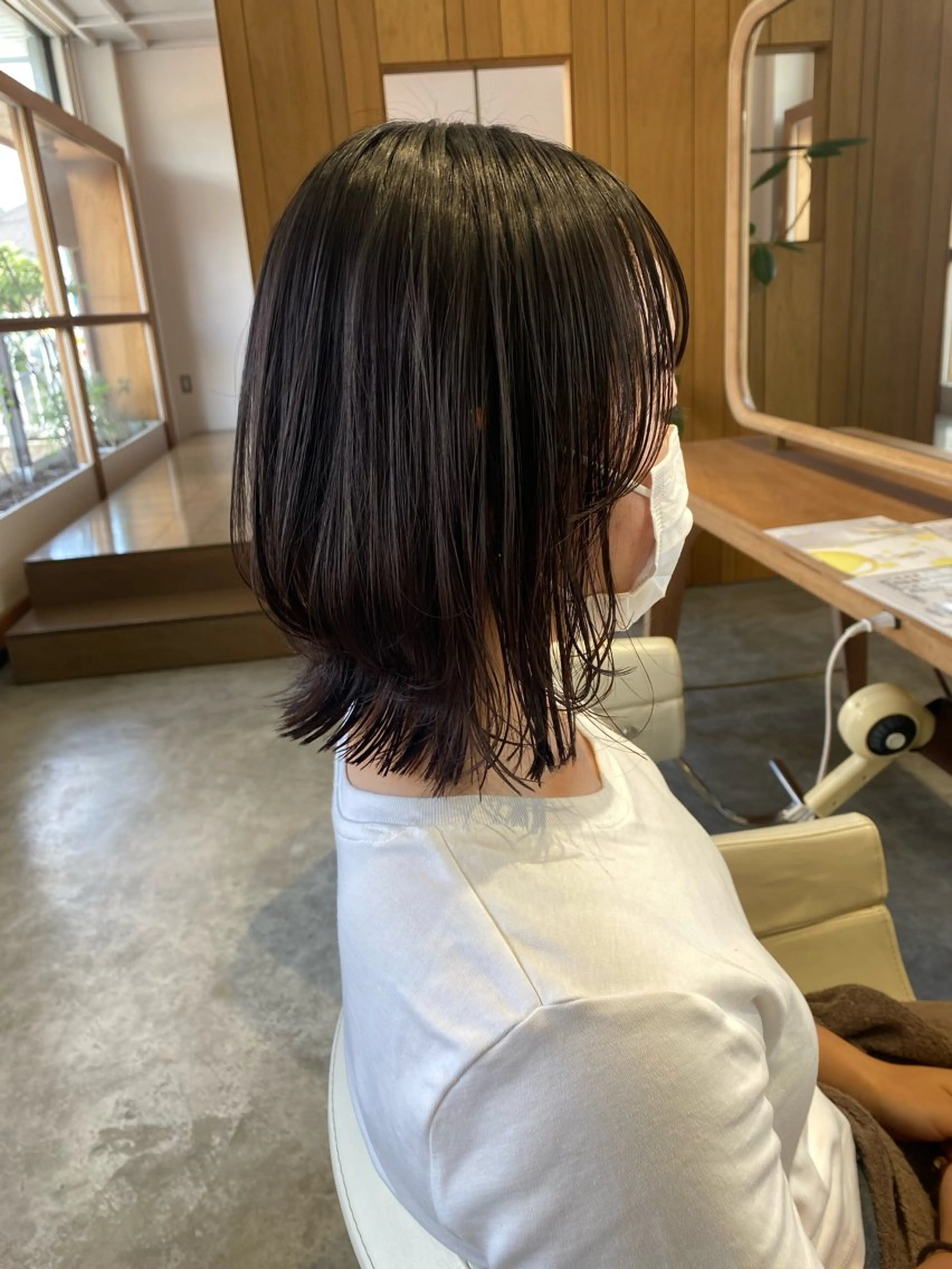 ミディアム ミディアムレイヤー レイヤーカット カット ヘアカラー トリートメント fulam所属・MIKU ／fulamのヘアスタイル