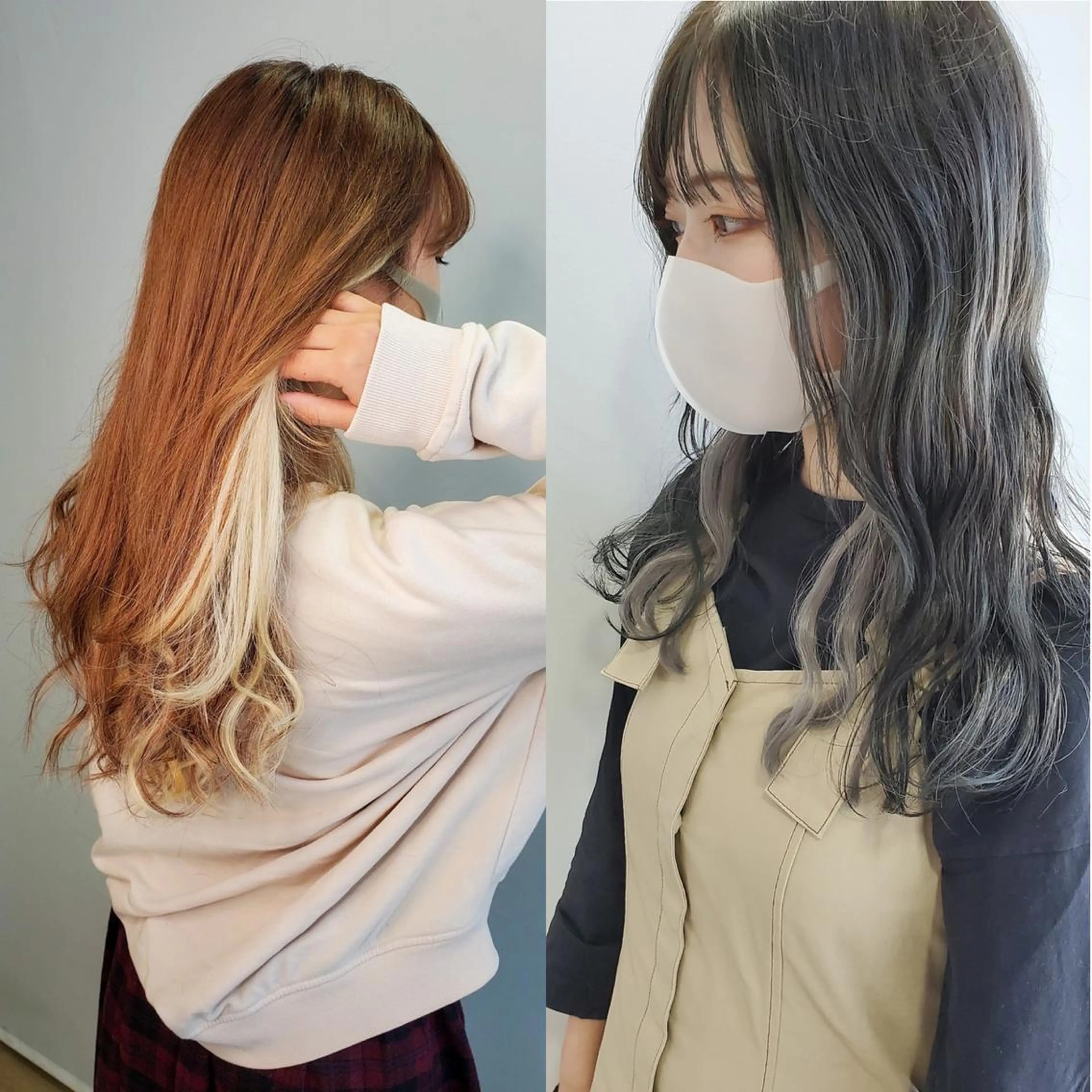 ミディアム 💎馴染むエクステ ×カラーTOMO💎のヘアスタイル