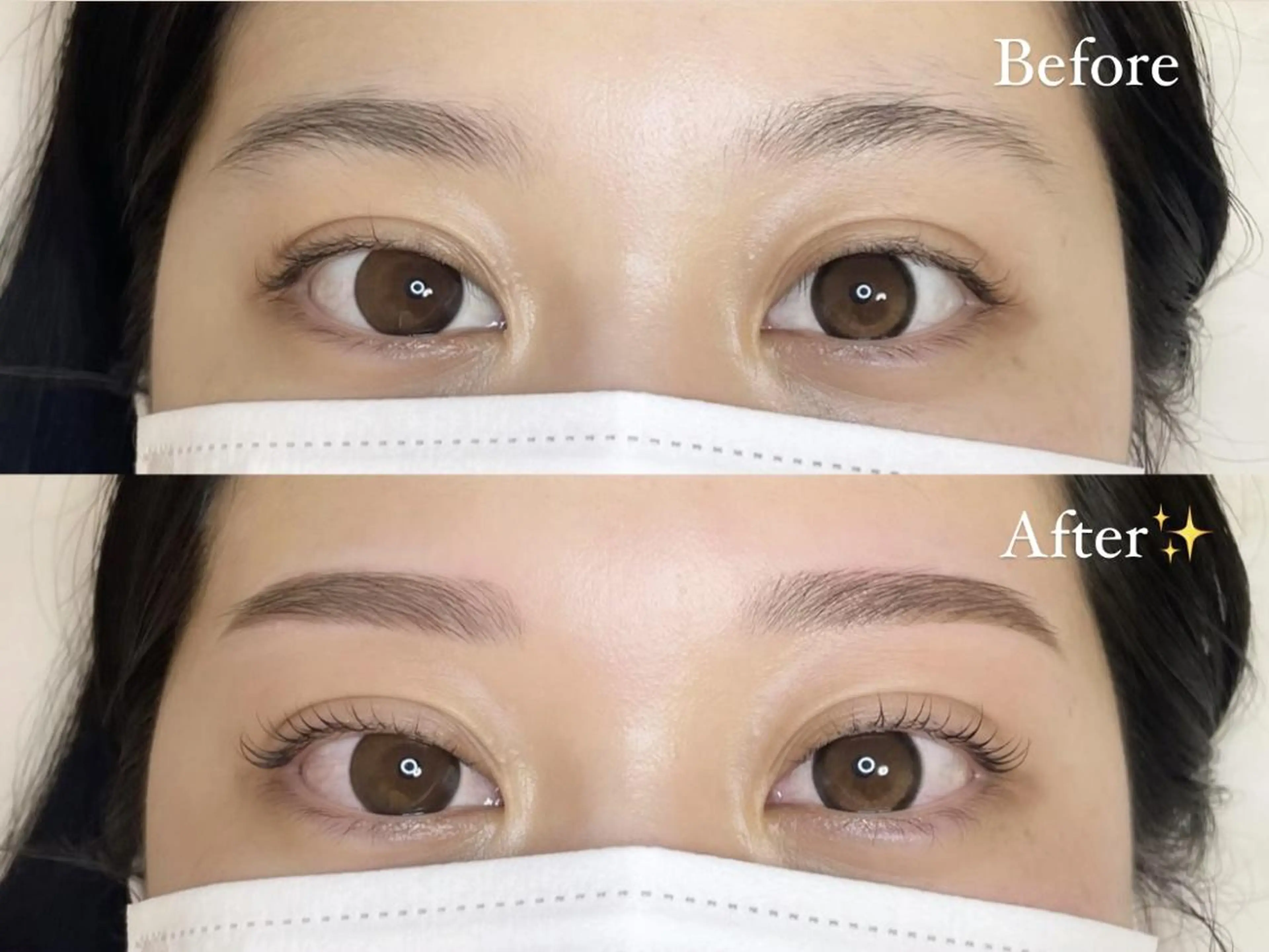 マツエク・マツパ パリジェンヌラッシュリフト Po eyelash ･:* 下北沢のマツエク・マツパデザイン