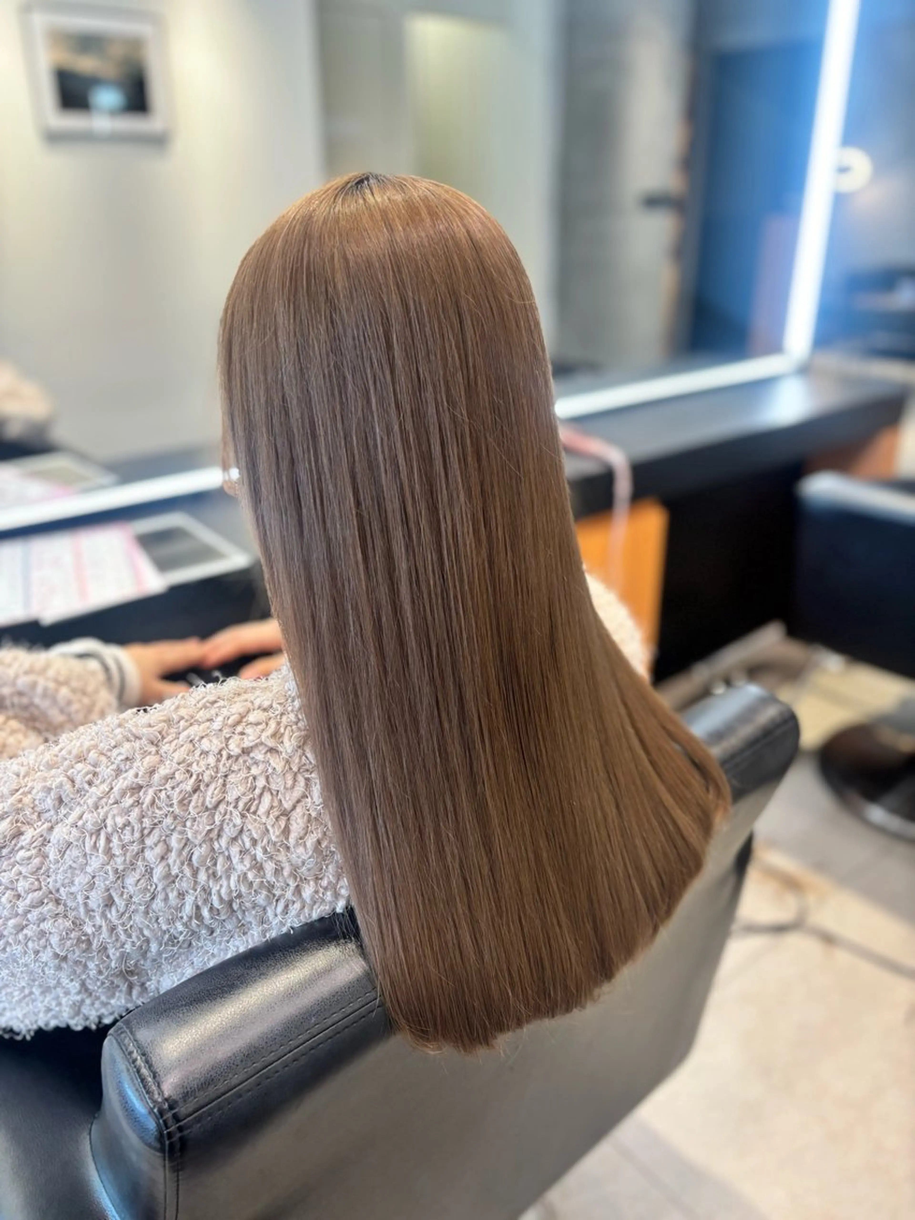 ロング トリートメント カット RABU（ému） 伏見/髪質改善のヘアスタイル