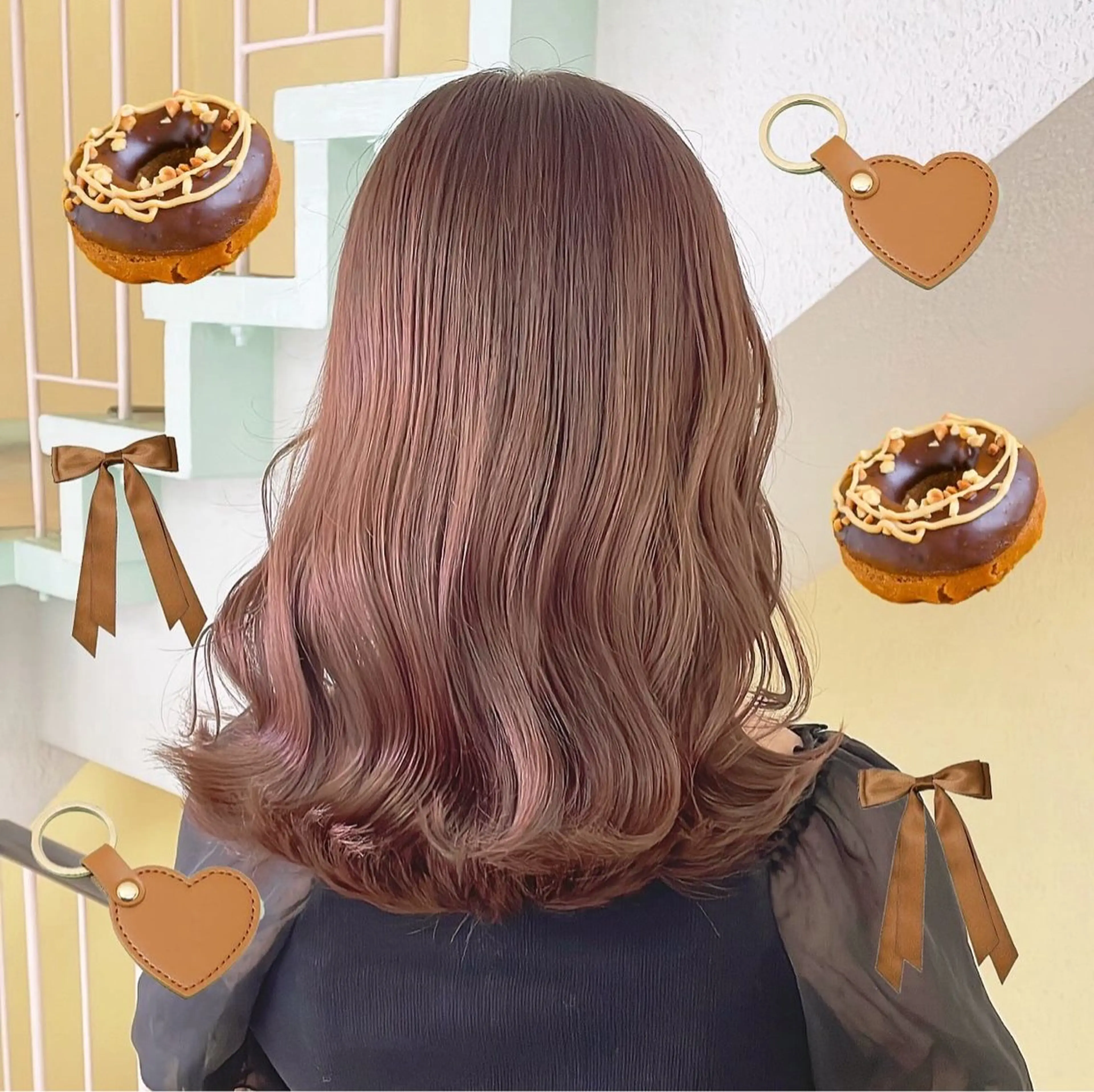 カラー ヘアカラー トリートメント 渋谷:インナーカラー ／🍒エリカ🍒のヘアスタイル