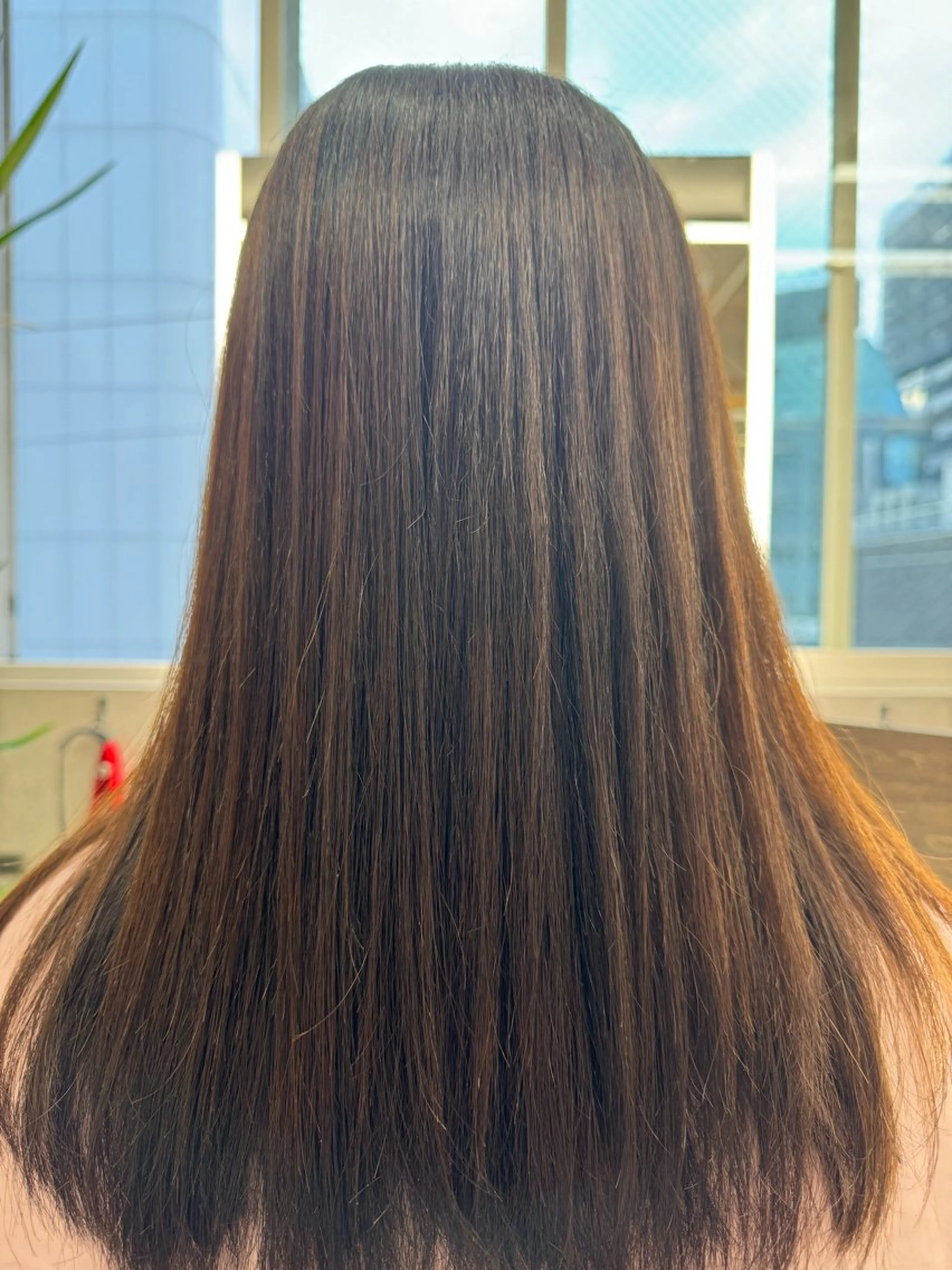 ロング カット 縮毛矯正 トリートメント 【カラー/髪質改善】 今野寛己のヘアスタイル