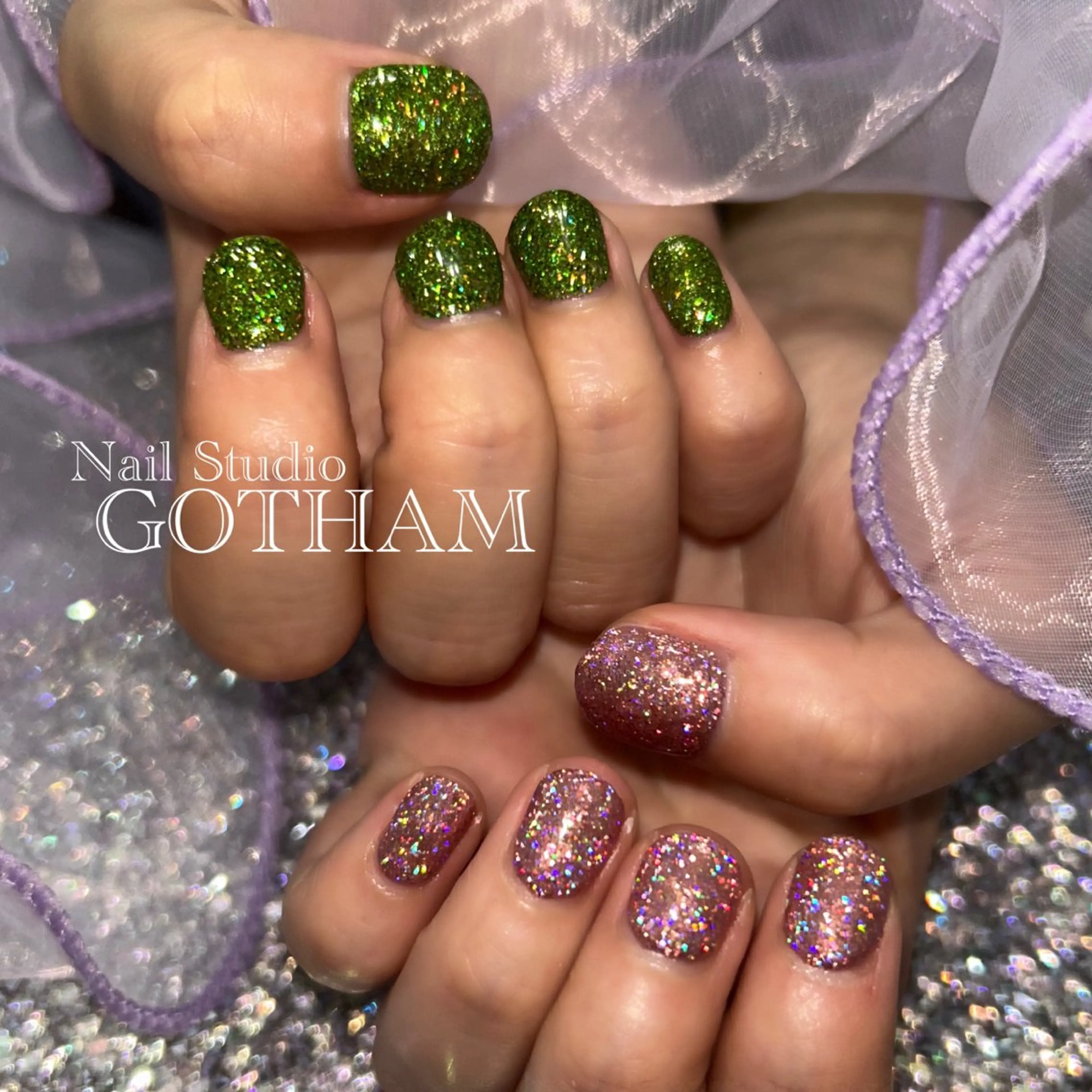 ネイル ハンドネイル Nail Studio GOTHAM所属・高円寺駅からすぐ🌈 ネイルGOTHAMのネイルデザイン