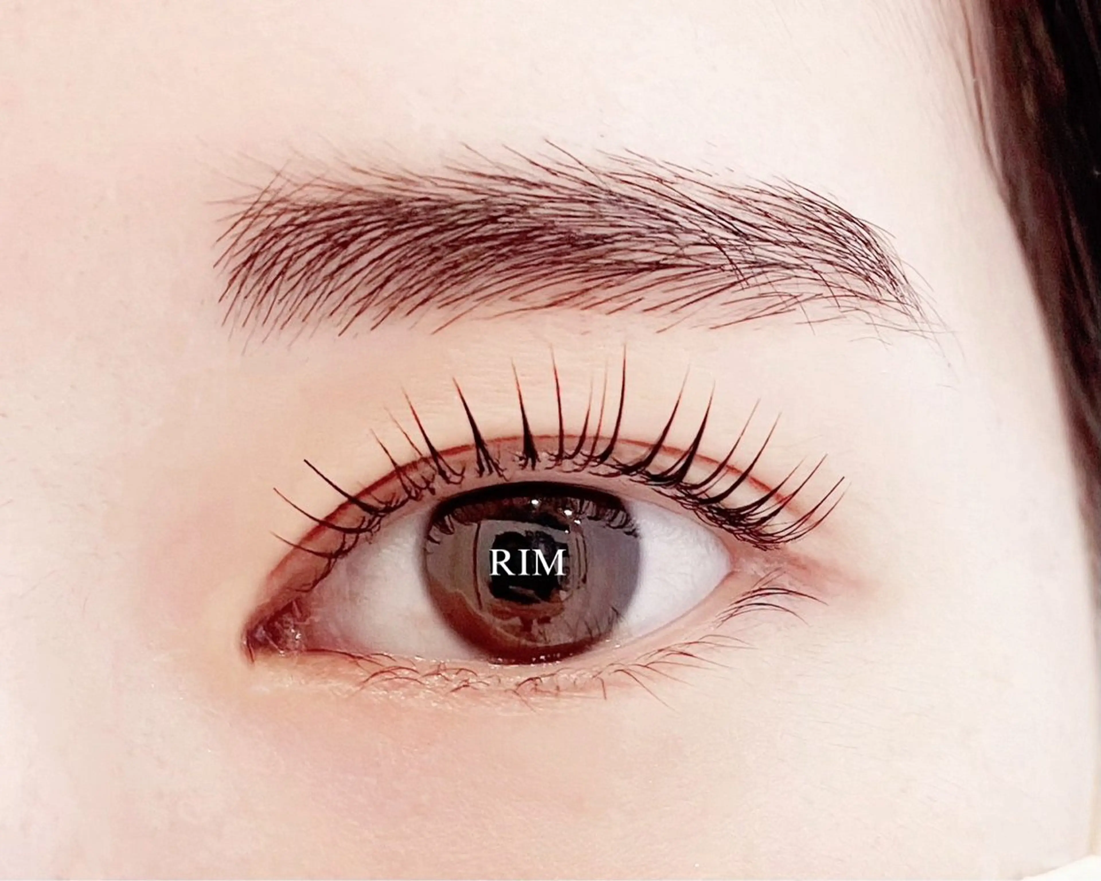 マツエク・マツパ 一重×まつ毛パーマ eyelash RIMのマツエク・マツパデザイン