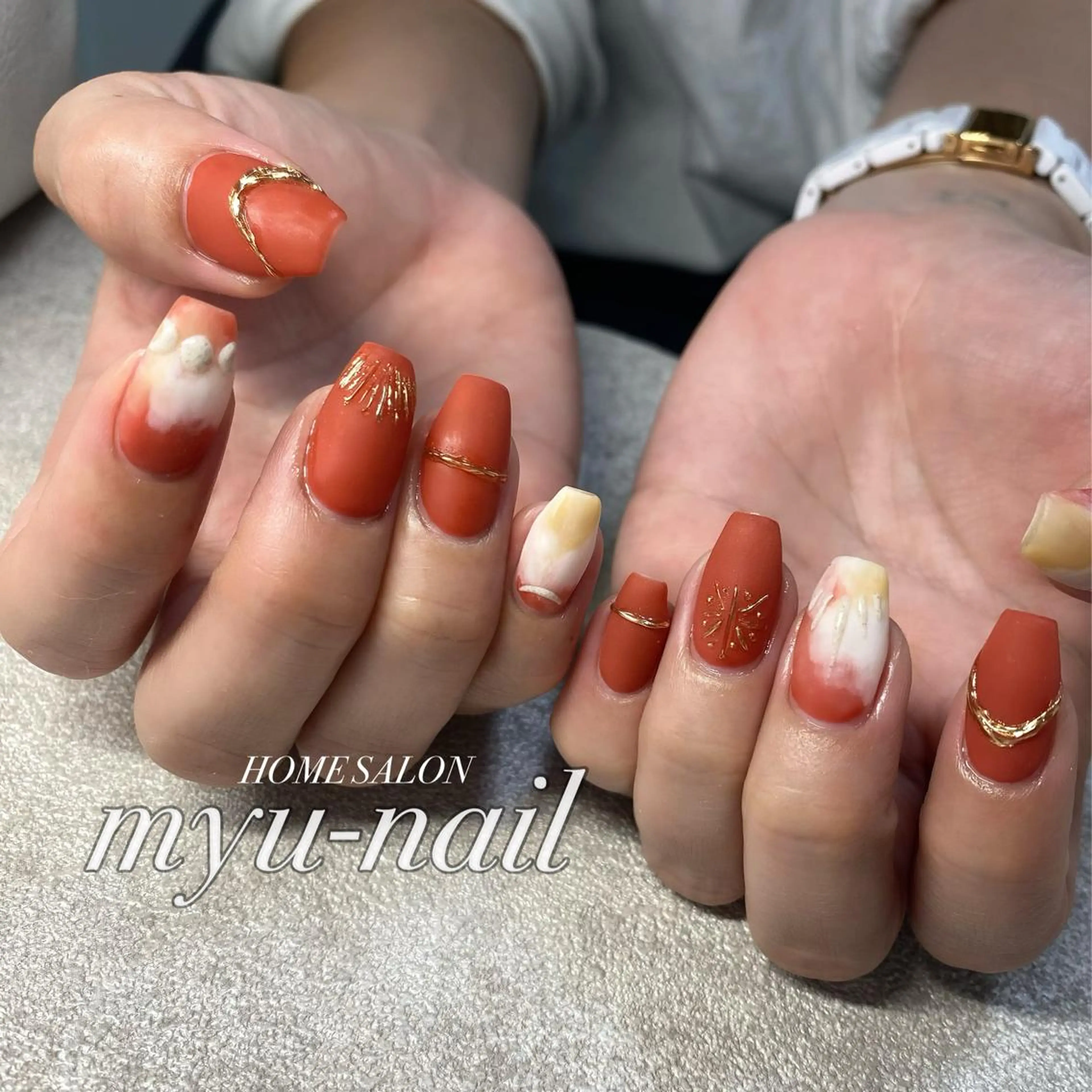 ネイル ホームサロン myu-nailのネイルデザイン