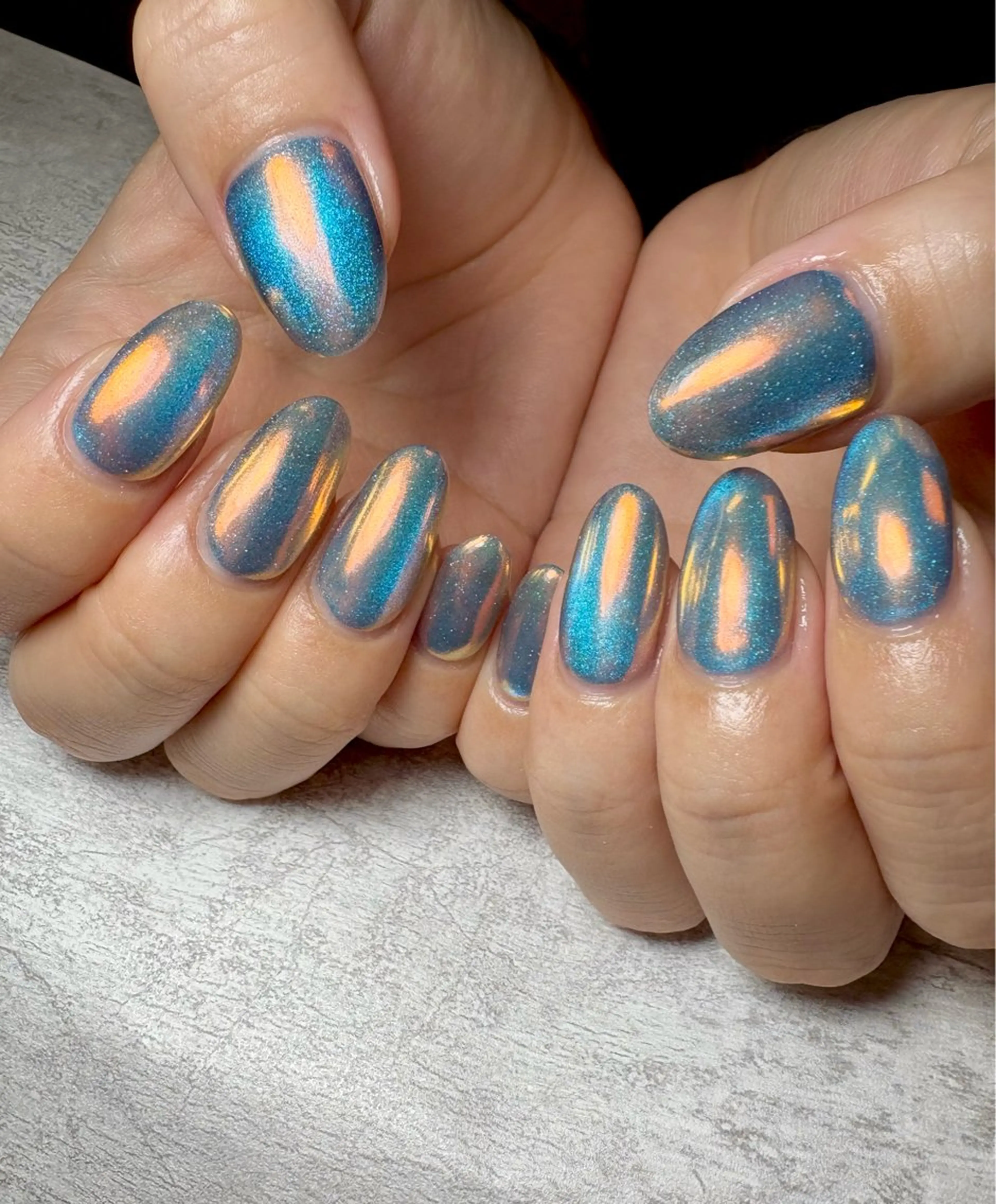 ネイル フラッシュネイル 氷ネイル・うるうるネイル 持ち込み BEAUTY GARDEN 【nail salon unseul】所属・nana .のネイルデザイン