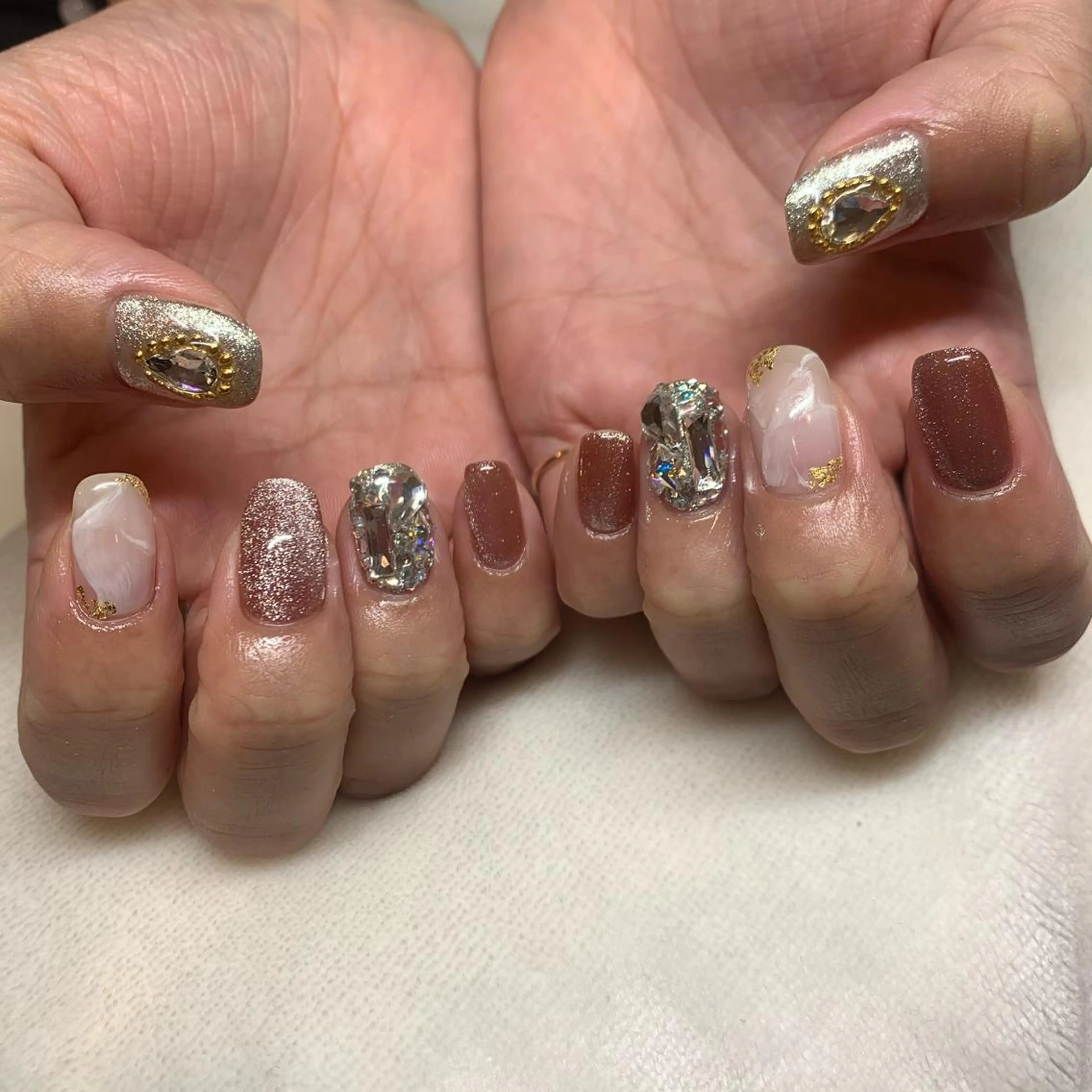 ネイル マグネットネイル nail&eyelash amor所属・nail amorのネイルデザイン