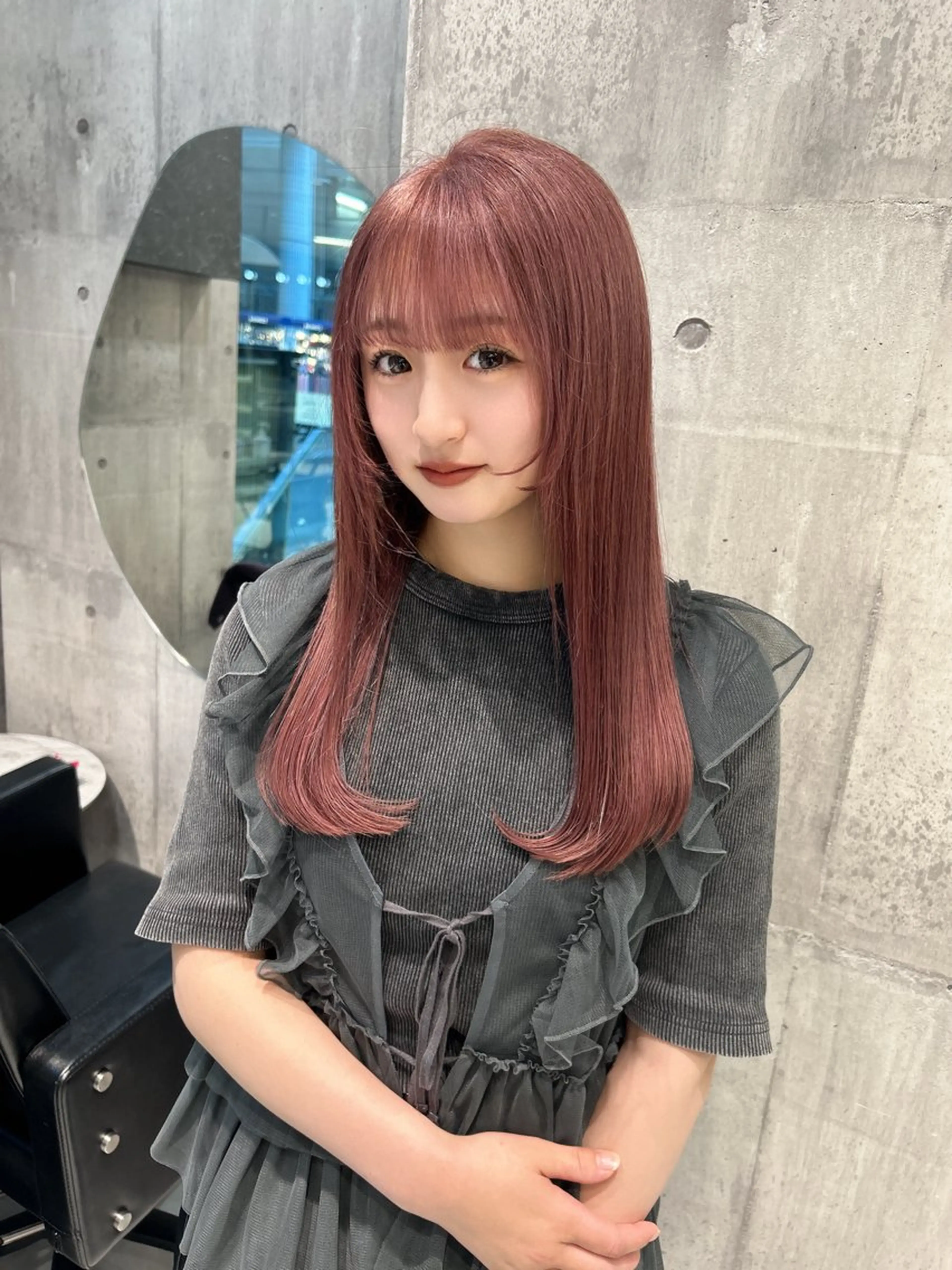 セミロング カラー 🖤原宿美容師🖤 maoのヘアスタイル