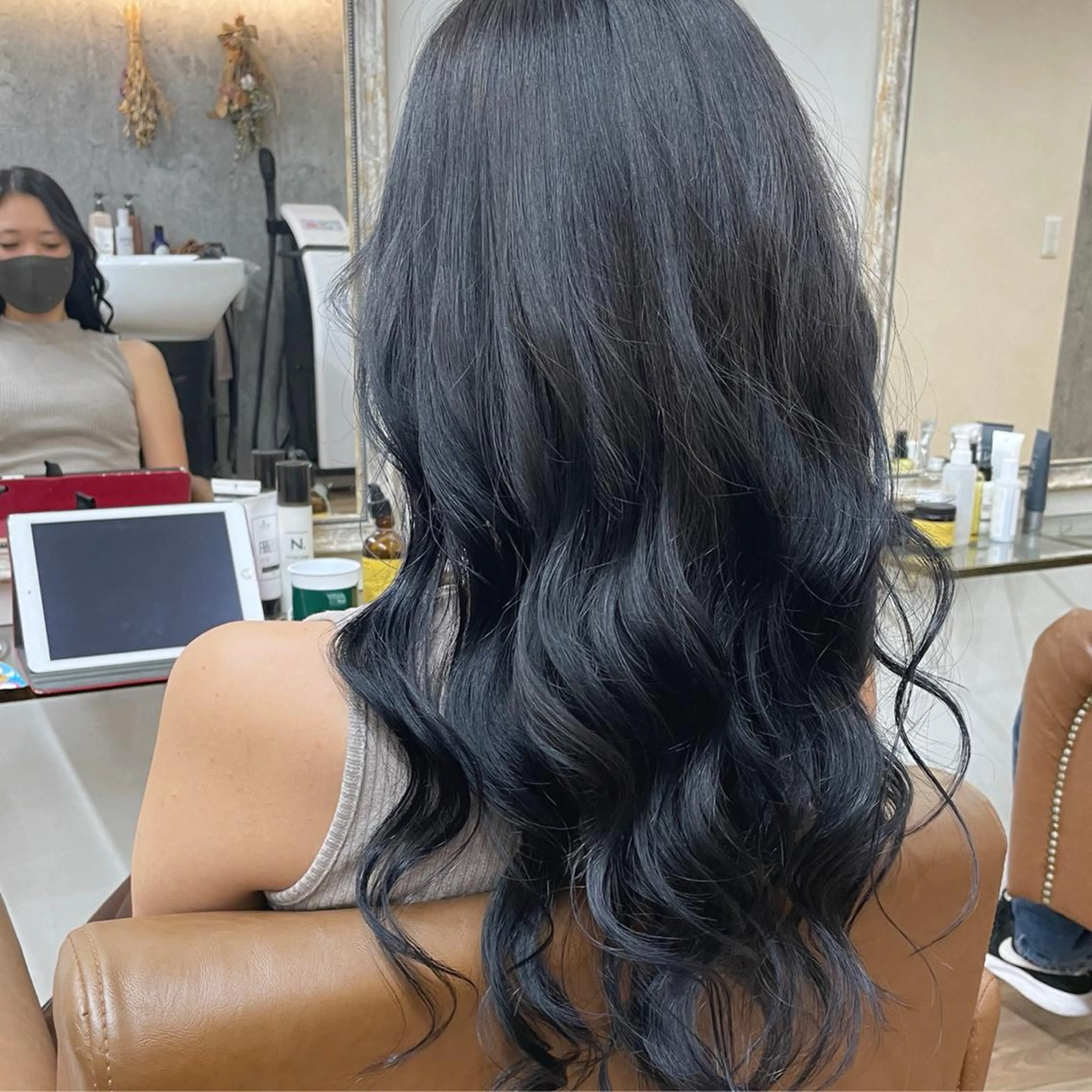 ロング カラー ヘアカラー トリートメント TOWA 野村　コウダイのヘアスタイル