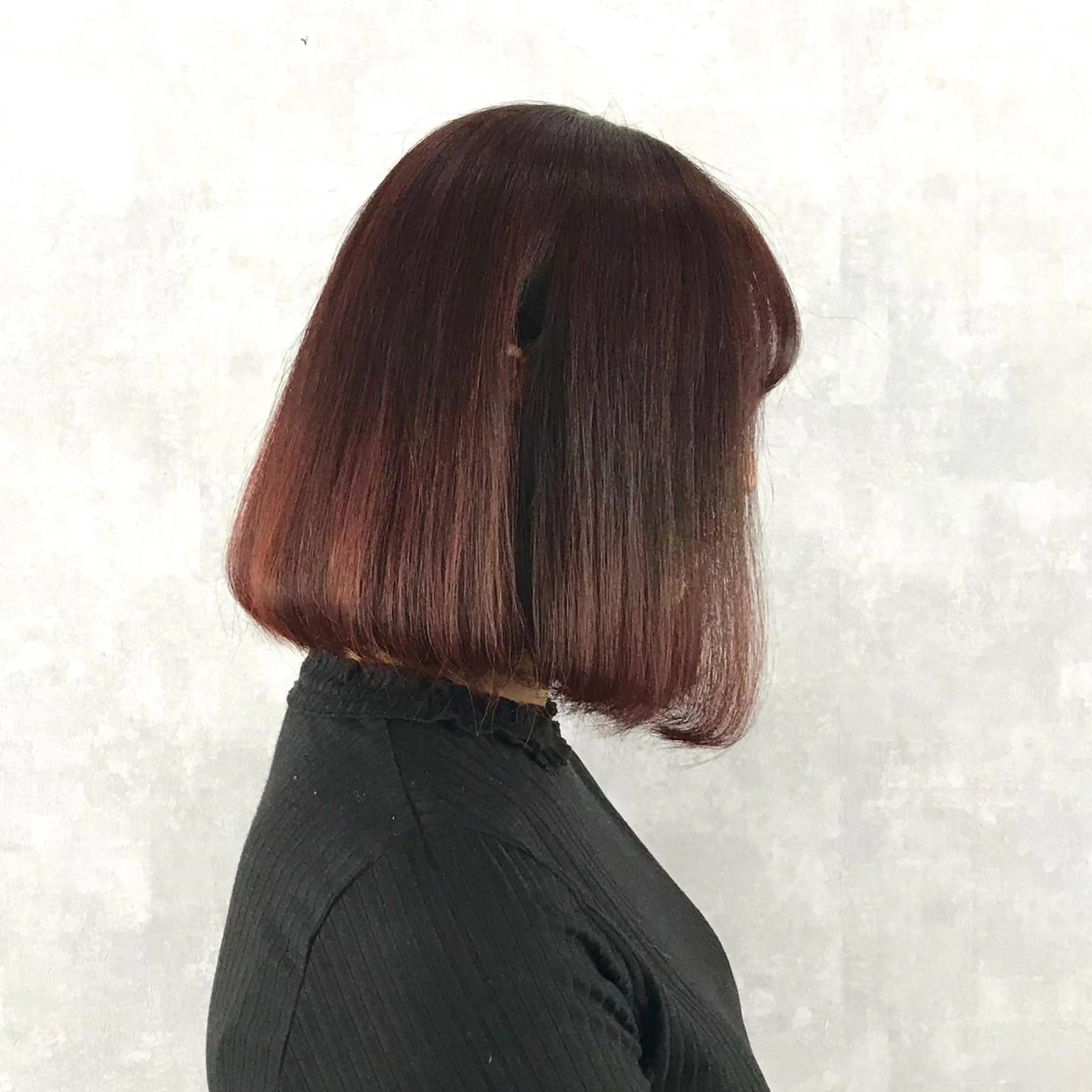 ショート タンバルモリ ムルギョル巻き 韓国風ヘア シースルーバング タッセルカット サロウィン所属・K-POP好き美容師 🇰🇷Kai.Yのヘアスタイル