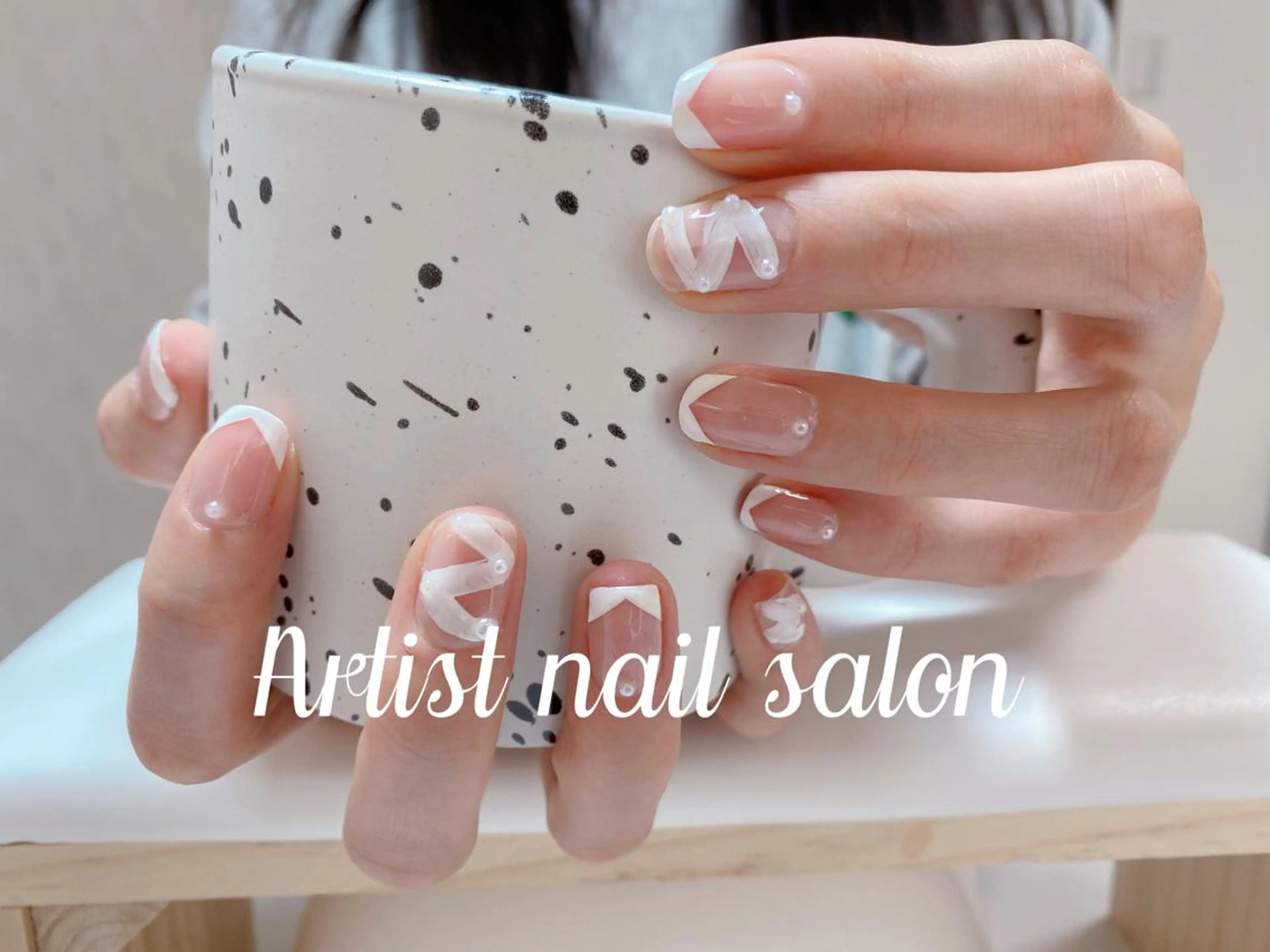 ネイル 持ち込み ハンドネイル ハンドケア 小林 凛のネイルデザイン