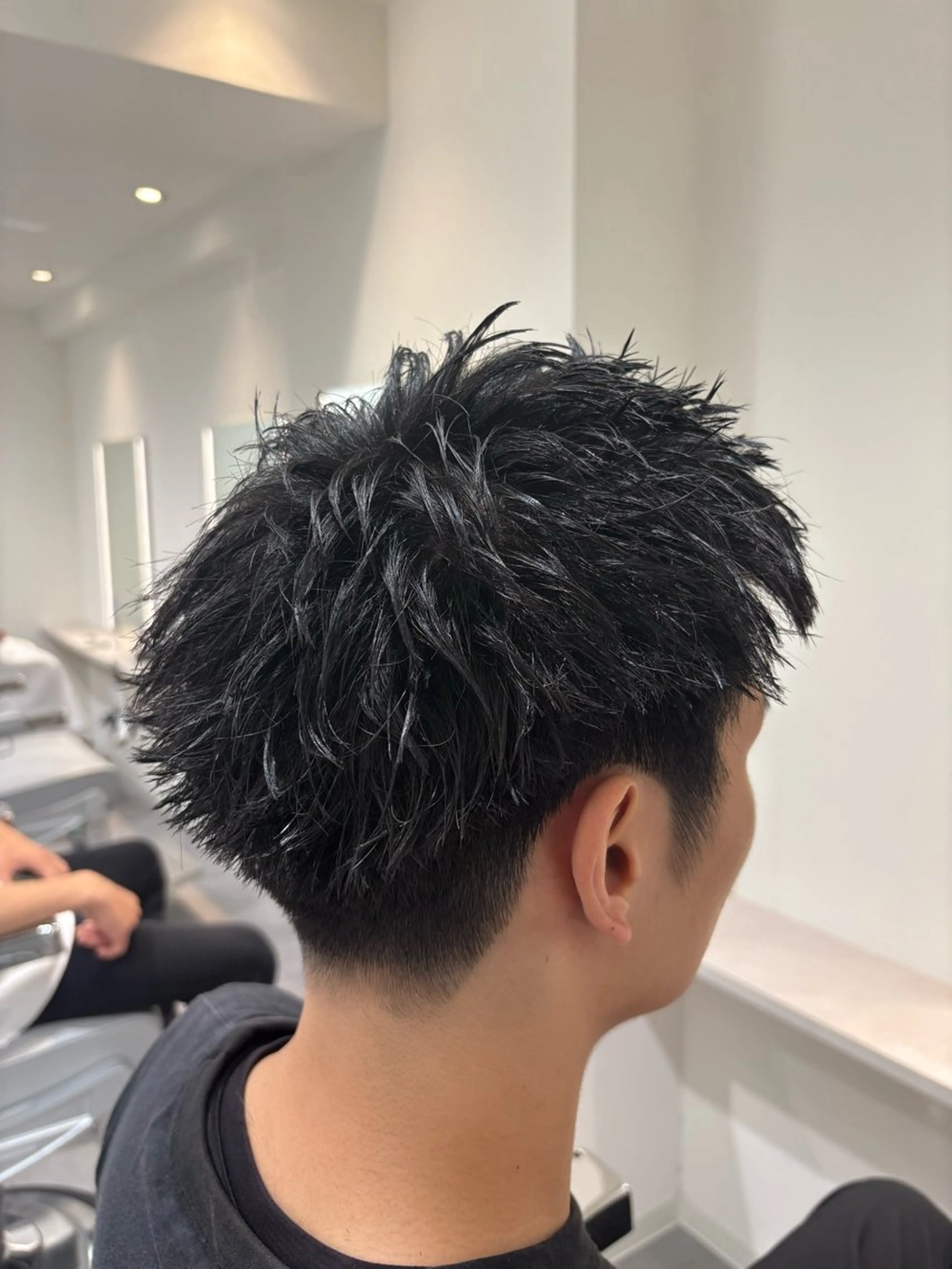 メンズ スパイキーショート カット 深澤 知樹のヘアスタイル