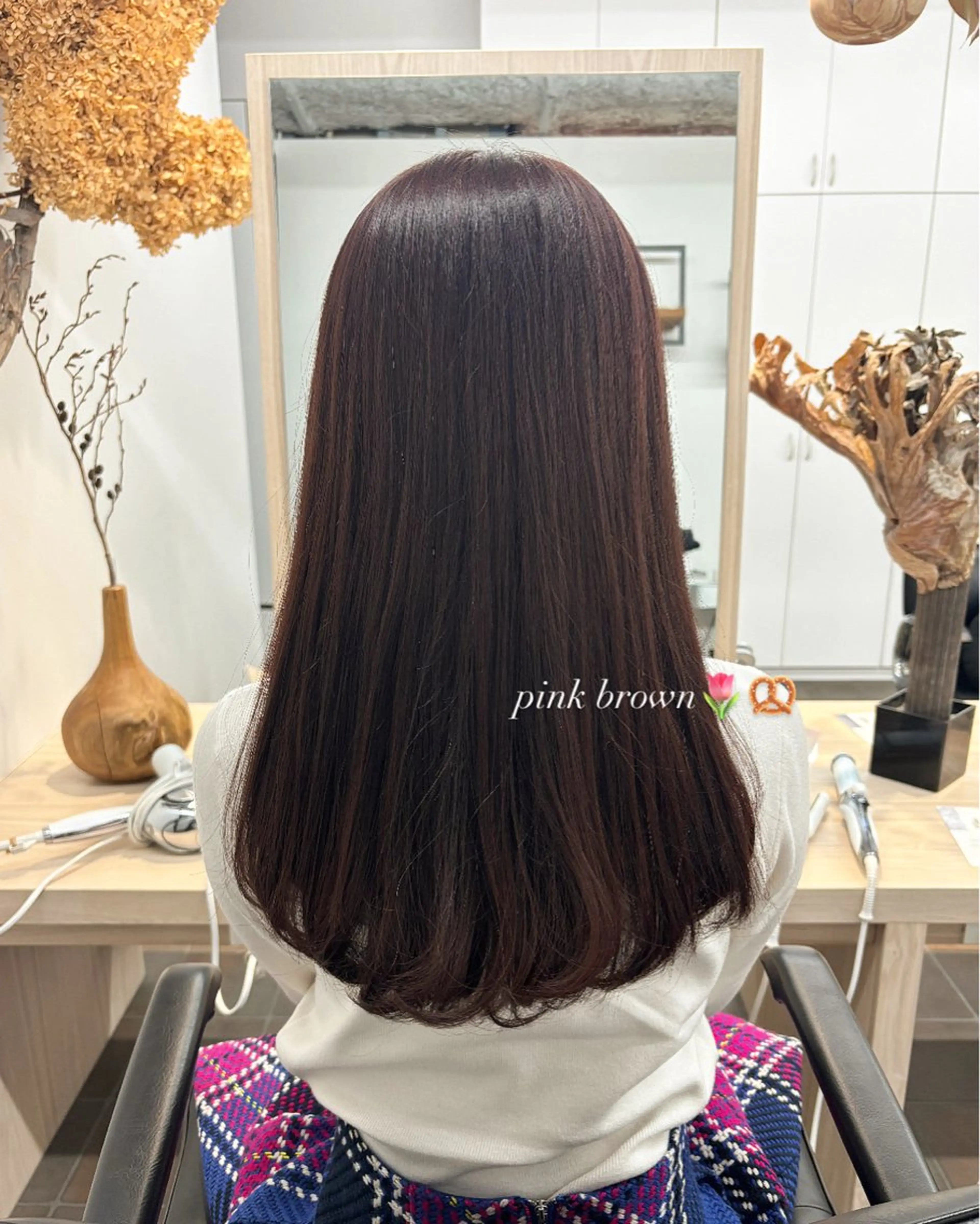 レディースカット+艶々イルミナカラー シャンプーブロー付き🧴の写真
