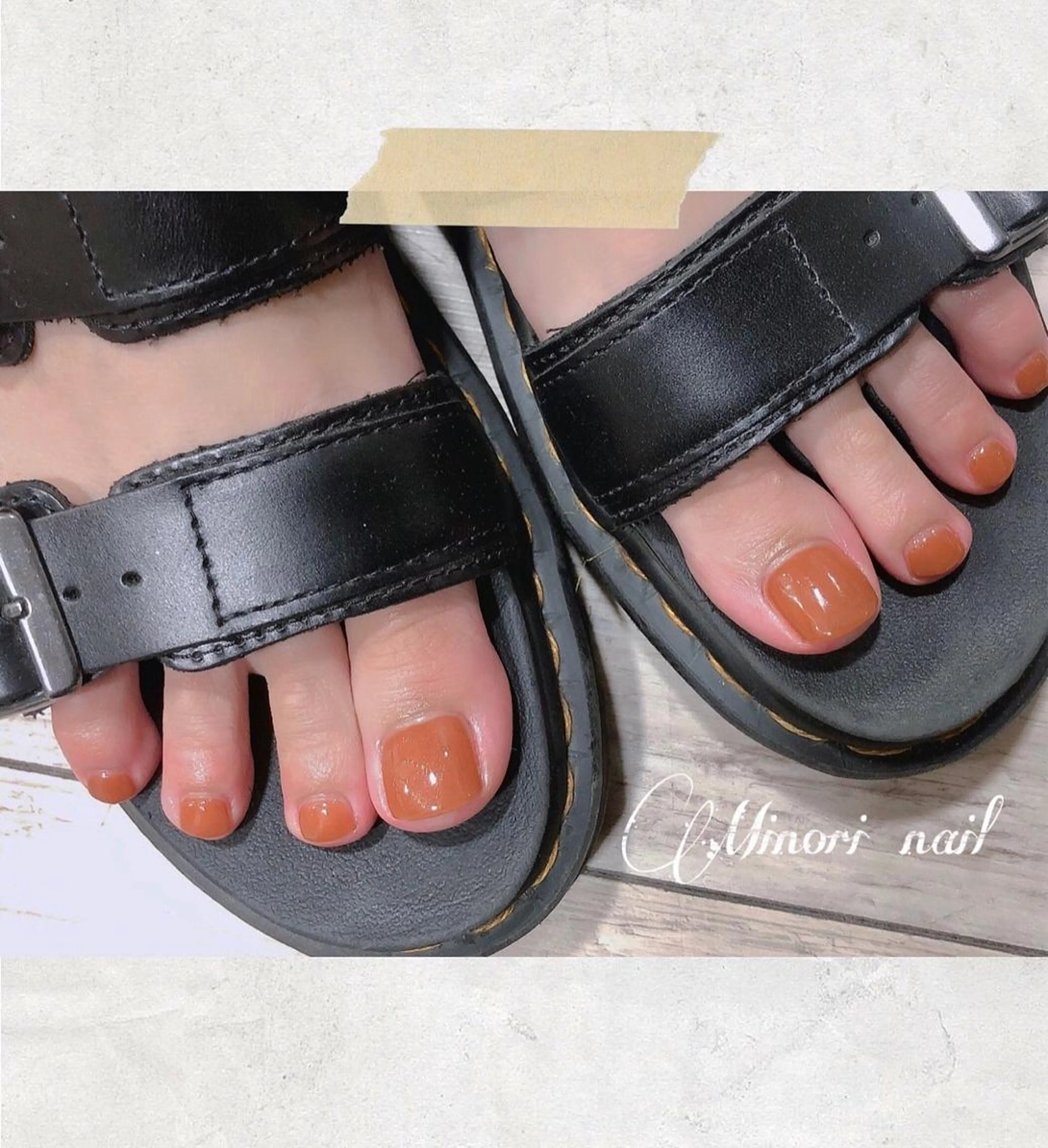 ネイル フットネイル gisele eyelash＆nail【gisele 】所属・NAILIST MINORIのネイルデザイン
