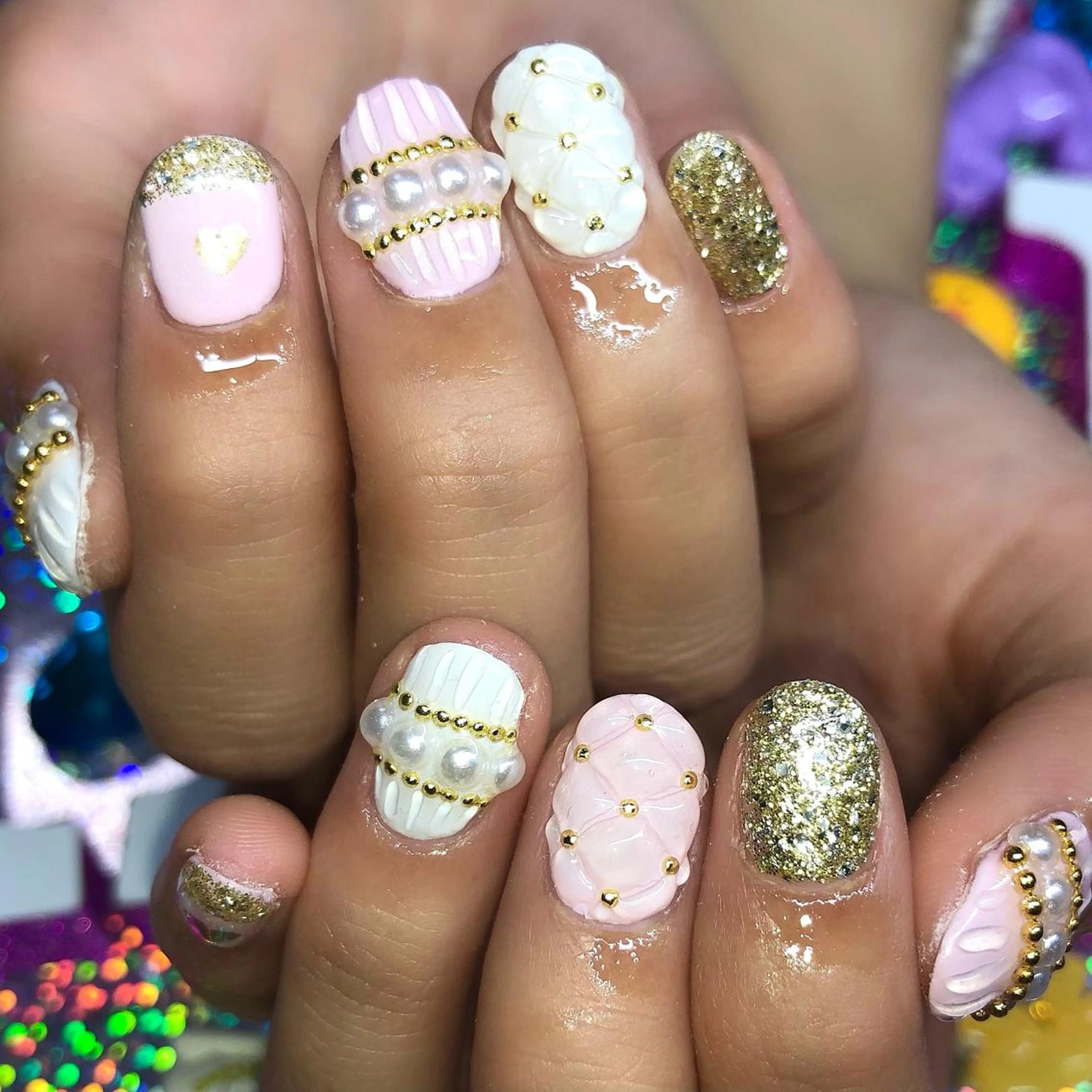 ネイル 持ち込み ハンドネイル 【Yappy🌈】 💖P-tanaのネイルデザイン