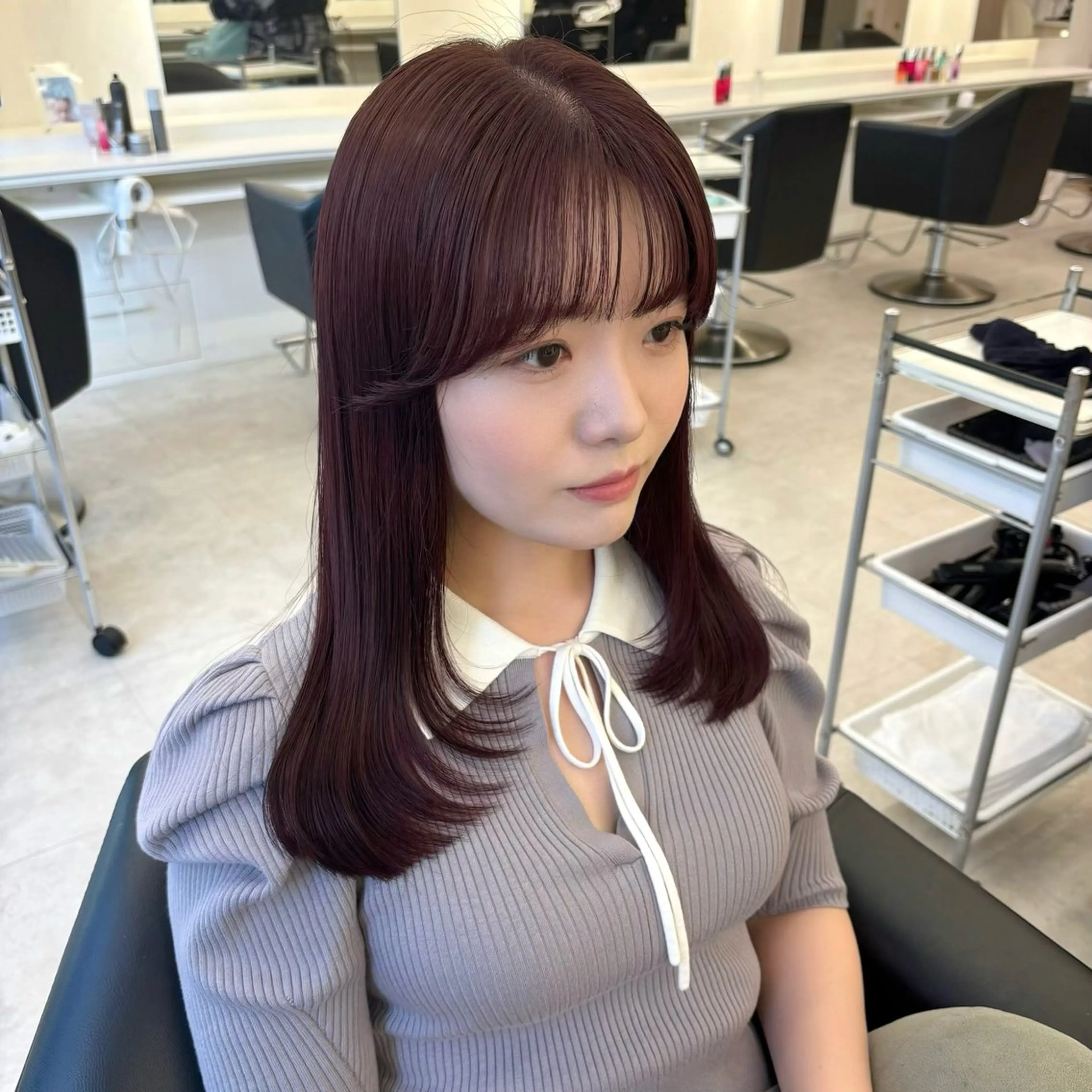 ロング カラー ヘアカラー ParveMix‎‎ ‎🤍加藤理沙のヘアスタイル
